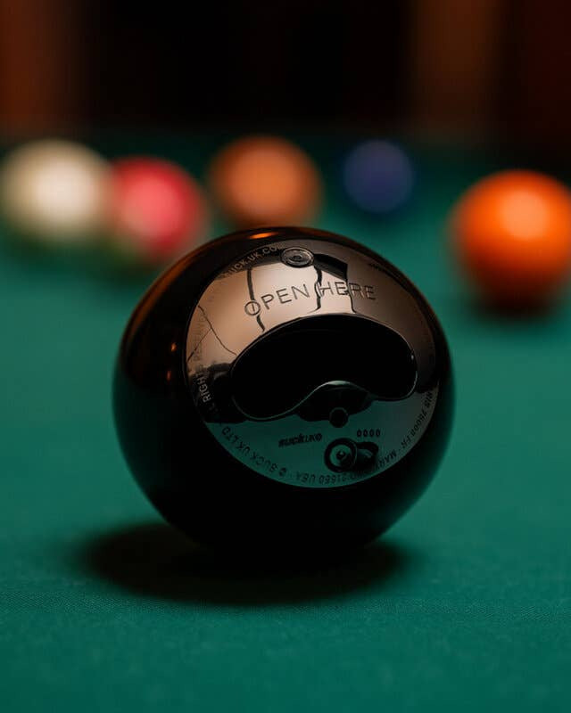 8 Ball Pool Ball Bottle Opener