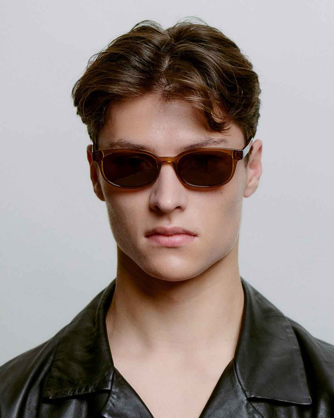 Smoke Transparent Charlie Sunglasses