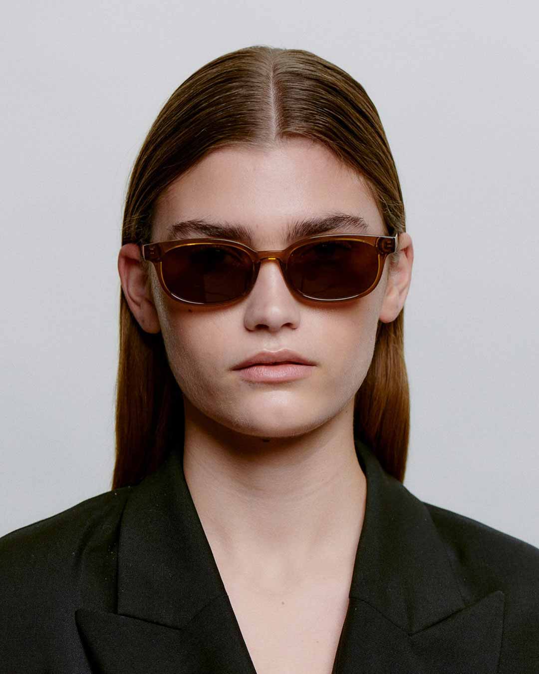Smoke Transparent Charlie Sunglasses