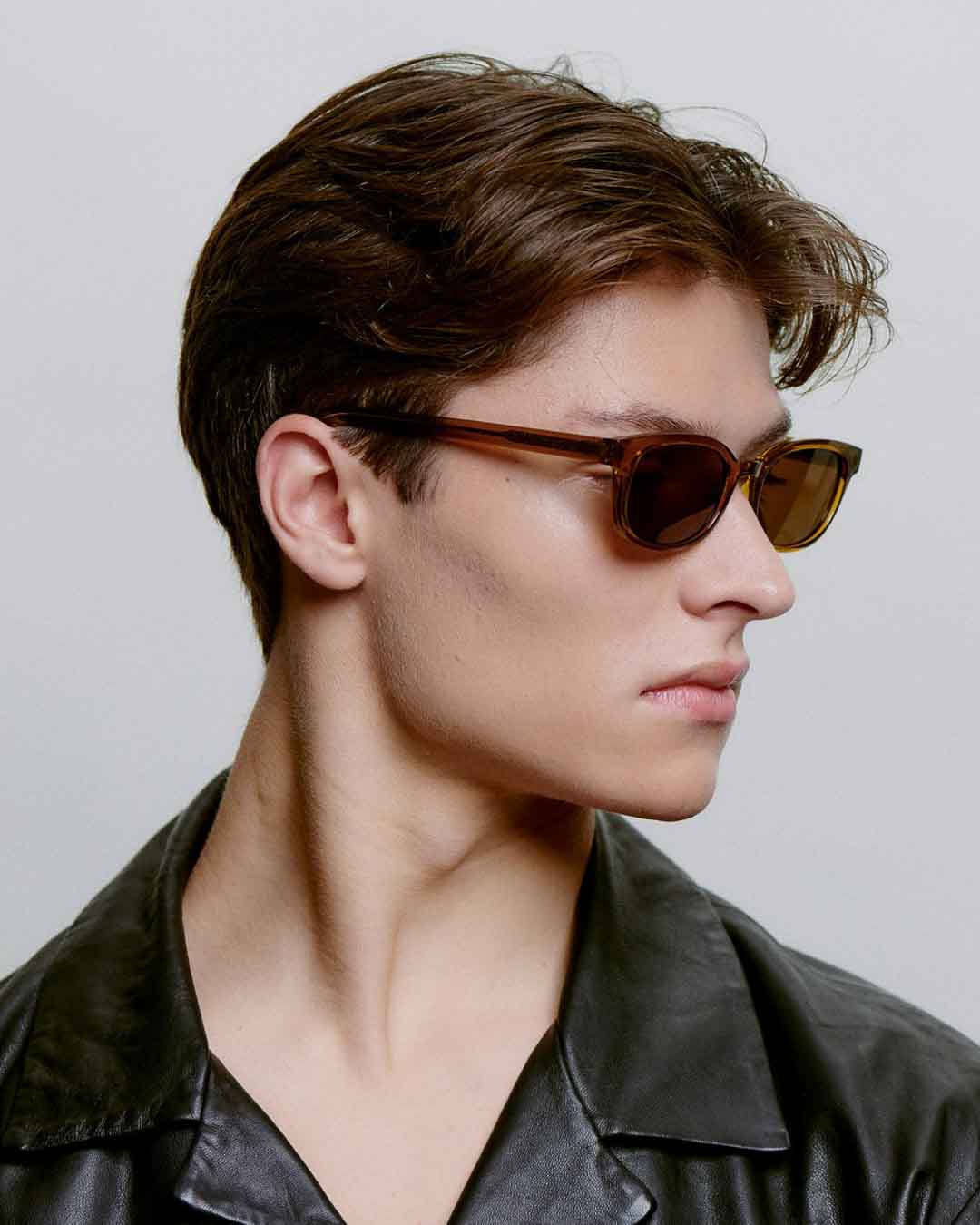 Smoke Transparent Charlie Sunglasses