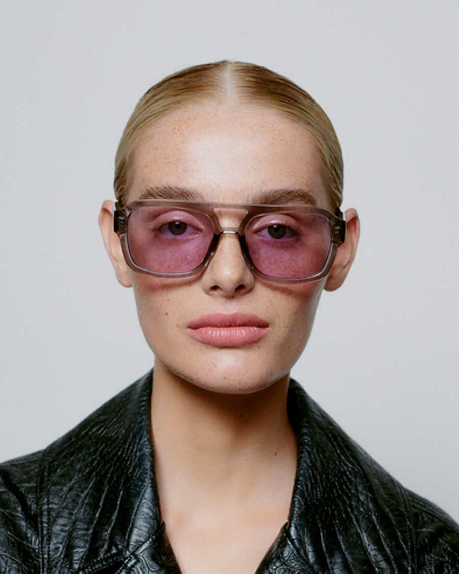 Grey Transparent Kaya Sunglasses