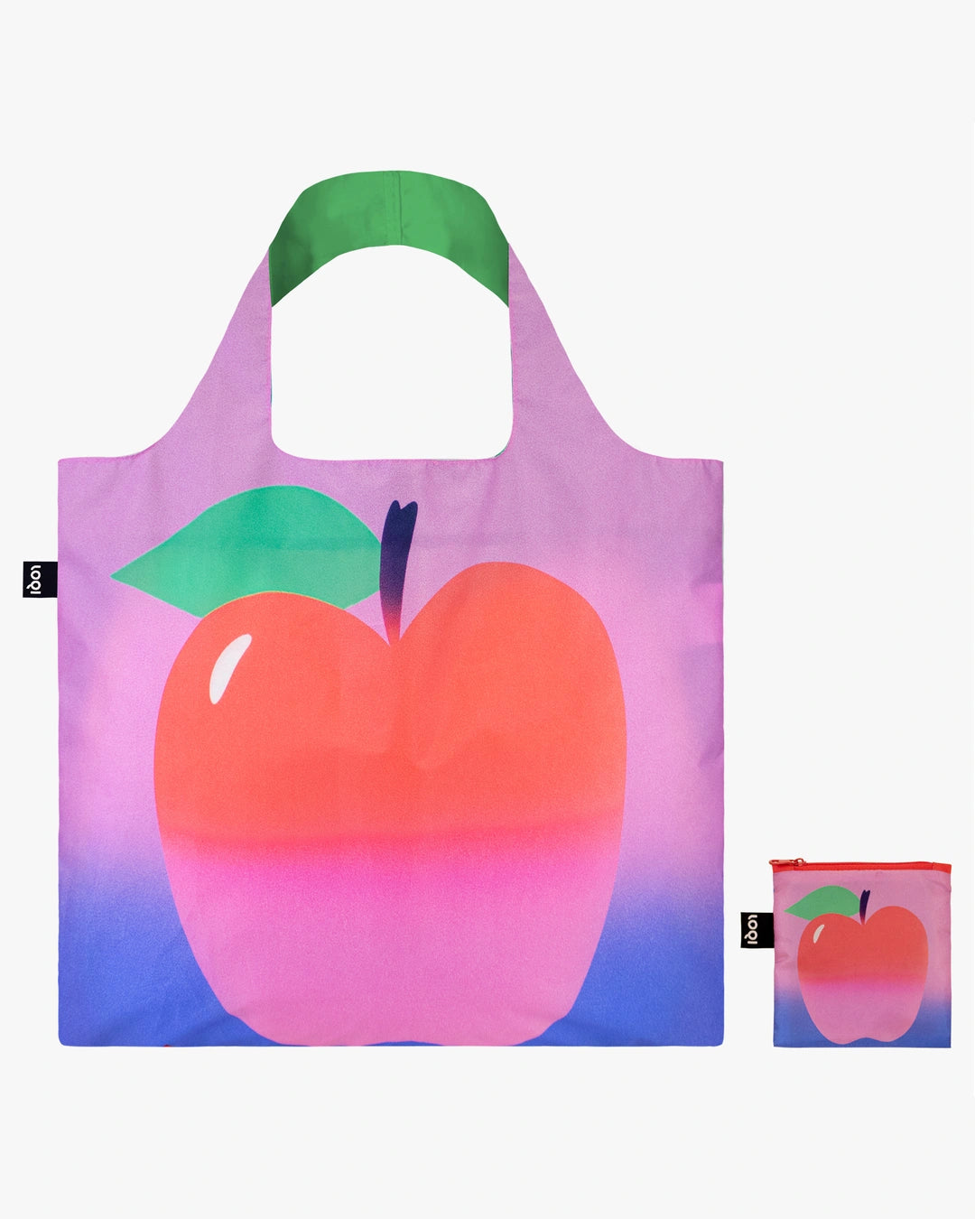 Apple by Ana Popescu Recycled Bag | LOQI | Shopping Tote Bag
