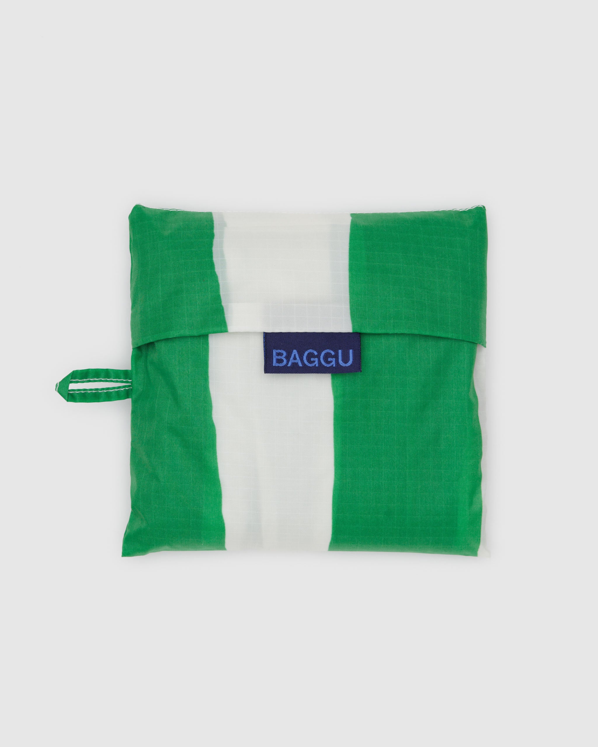 Green Painted Stripe Big BAGGU