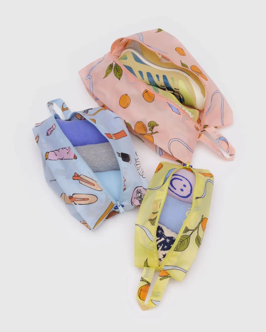Get Ready With Me 3D Zip Set | BAGGU | Packing + Organisation