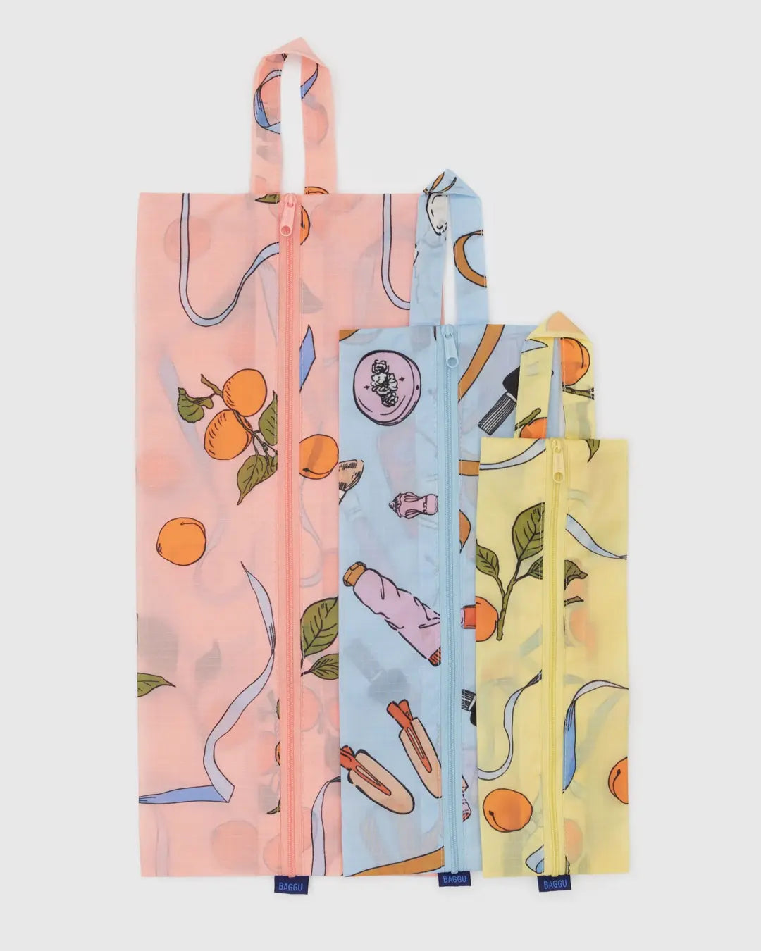 Get Ready With Me 3D Zip Set | BAGGU | Packing + Organisation