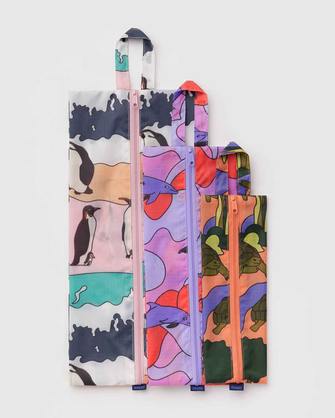Vacation Animals 3D Zip Set