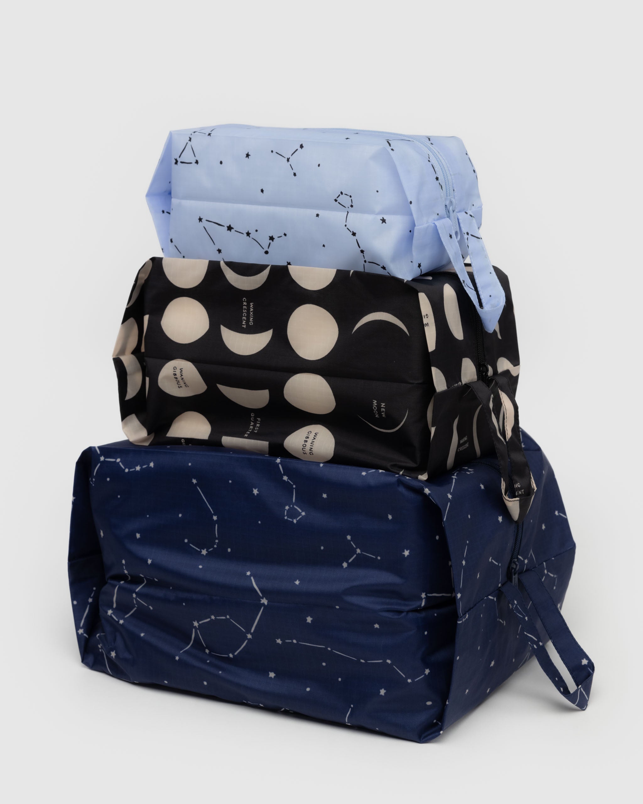 Night Sky 3D Zip Set BAGGU FALL 2025 | BAGGU | Packing + Organisation