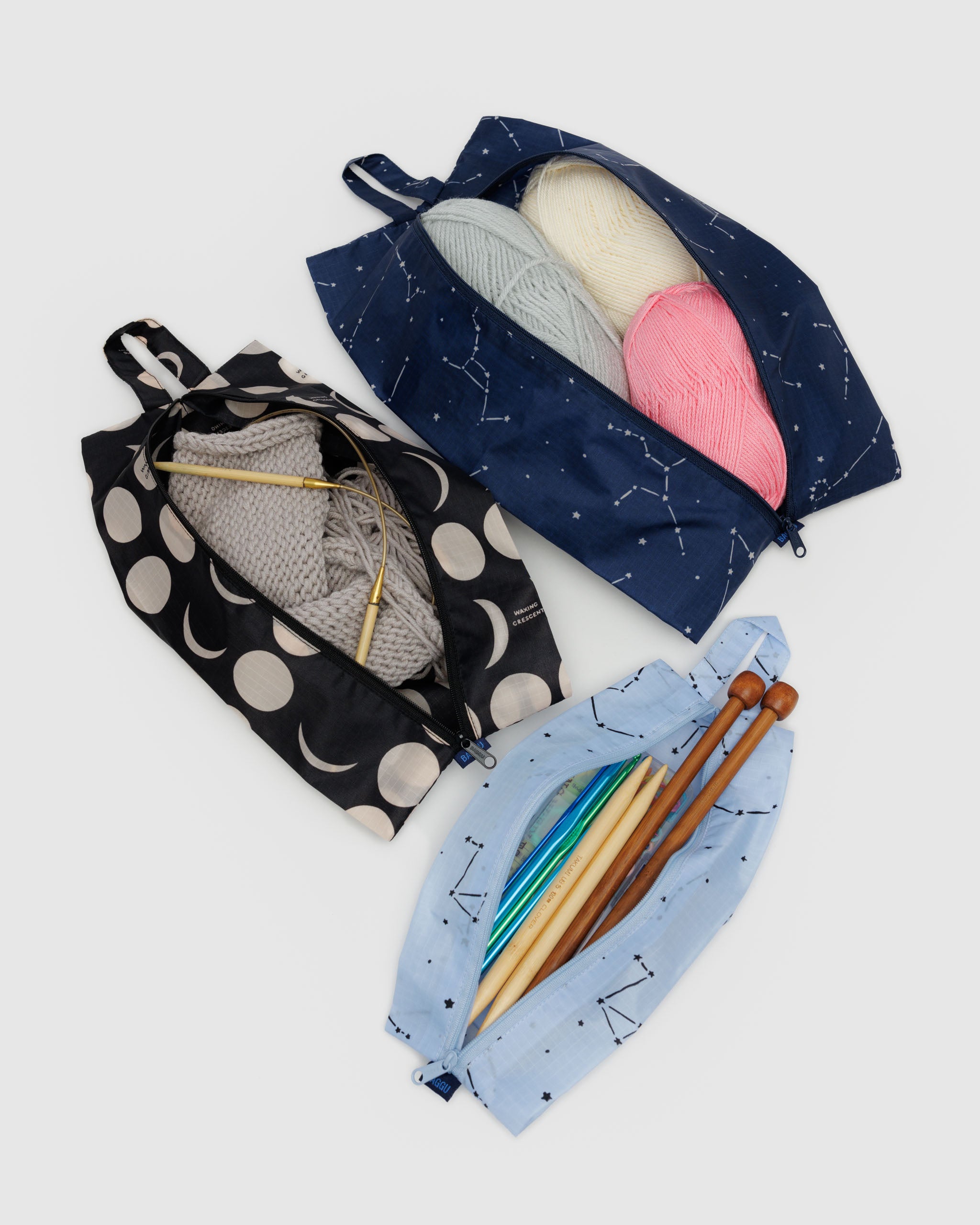 Night Sky 3D Zip Set BAGGU FALL 2025 | BAGGU | Packing + Organisation