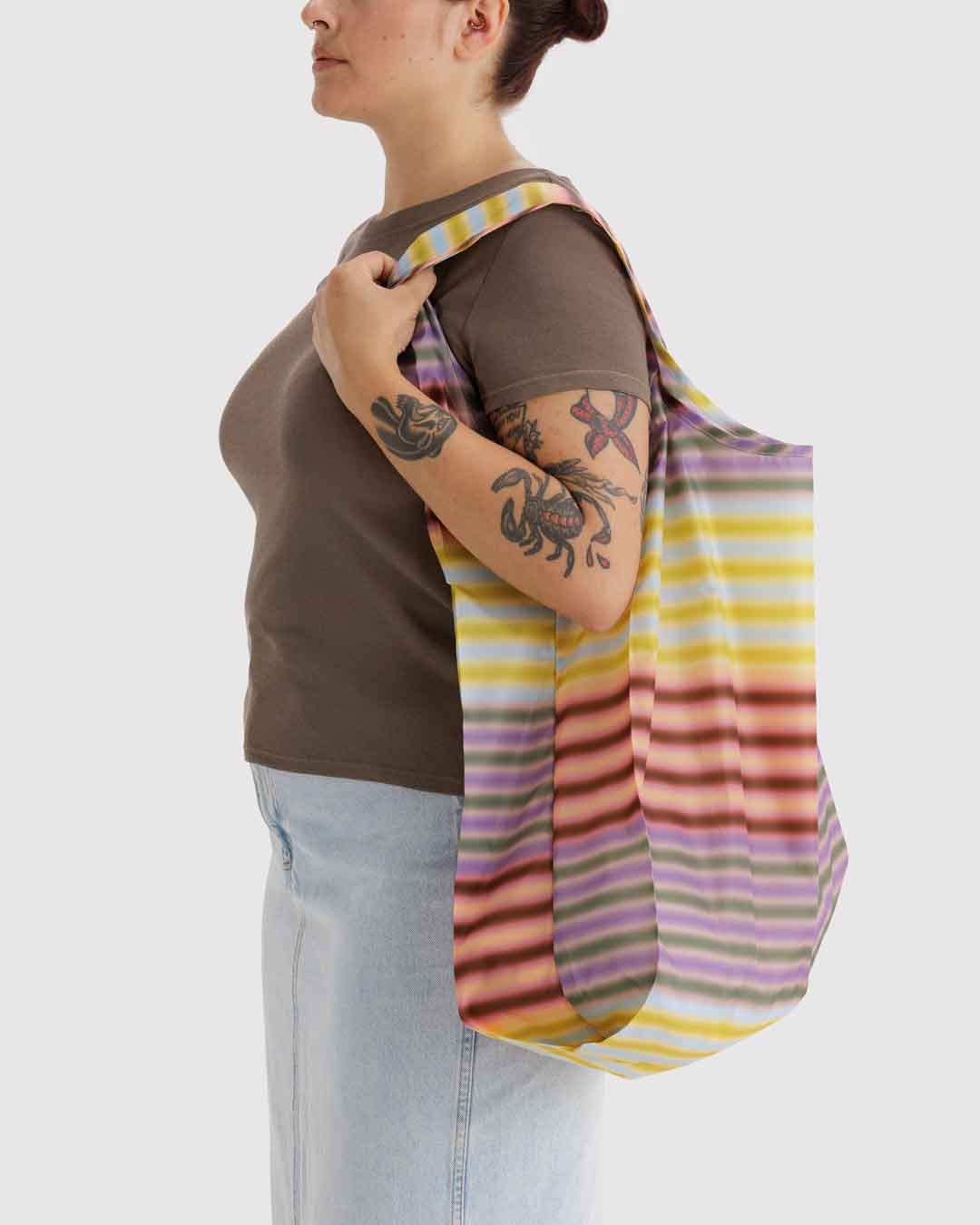 Gradient Stripe Multi Big Baggu