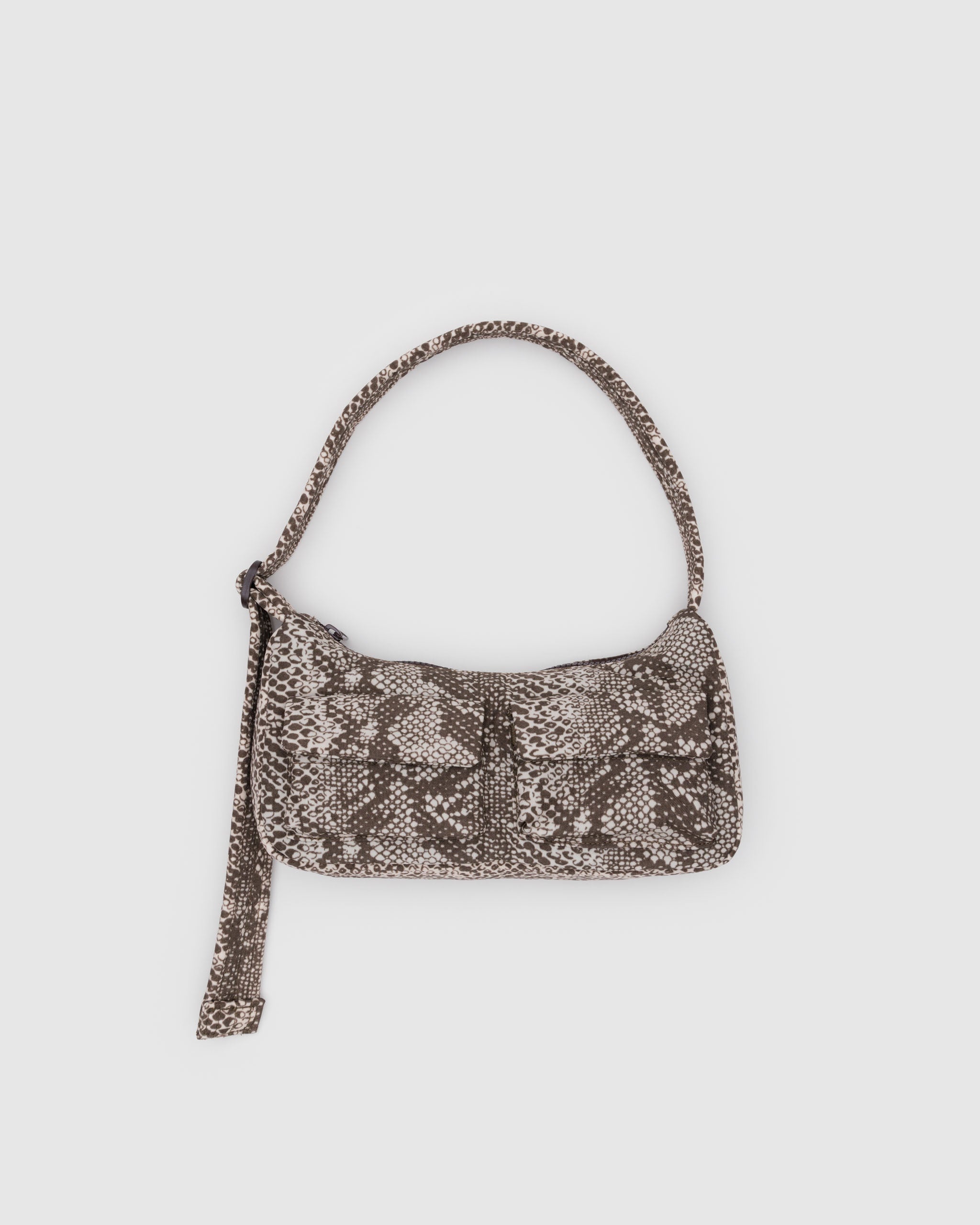 Snakeskin Cargo Shoulder Bag | BAGGU | Shoulder Bag