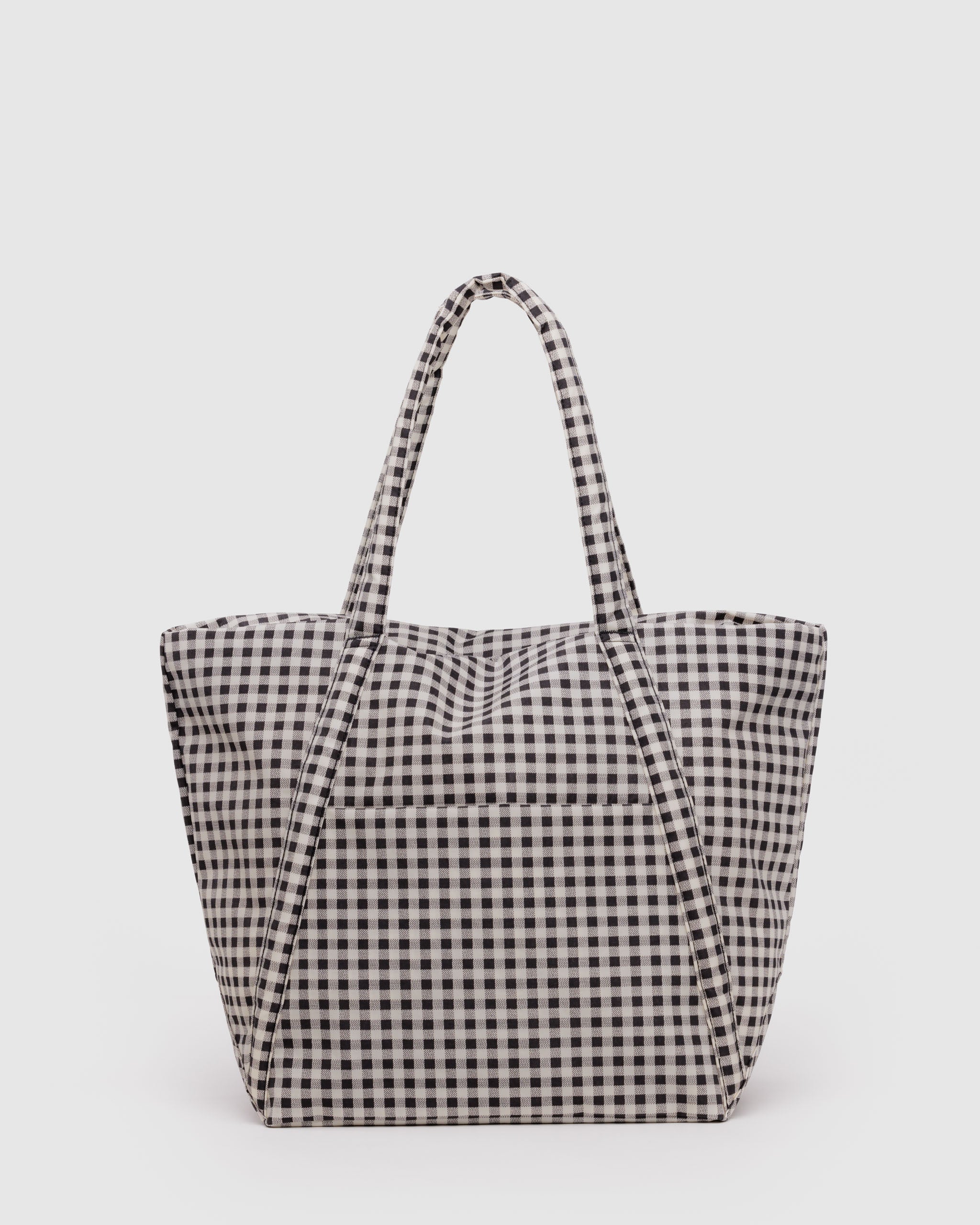 Black & White Gingham Cloud Bag | BAGGU | Shoulder Bag