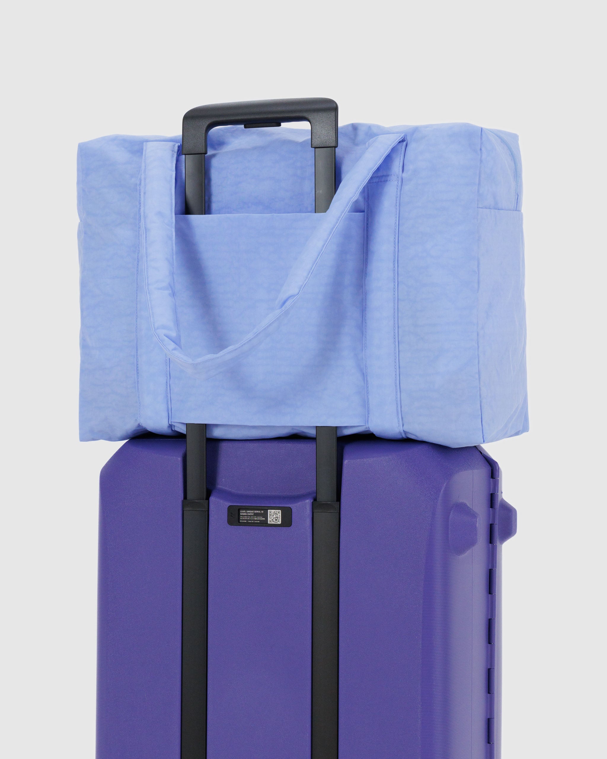 French Blue Cloud Carry-on | BAGGU | Travel Bag