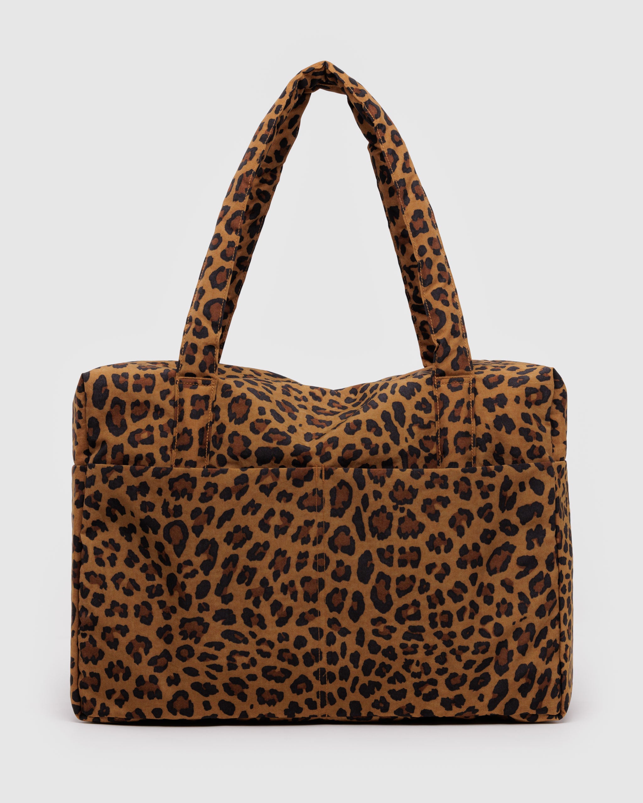Leopard Print Cloud Carry-On | BAGGU | Travel Bag