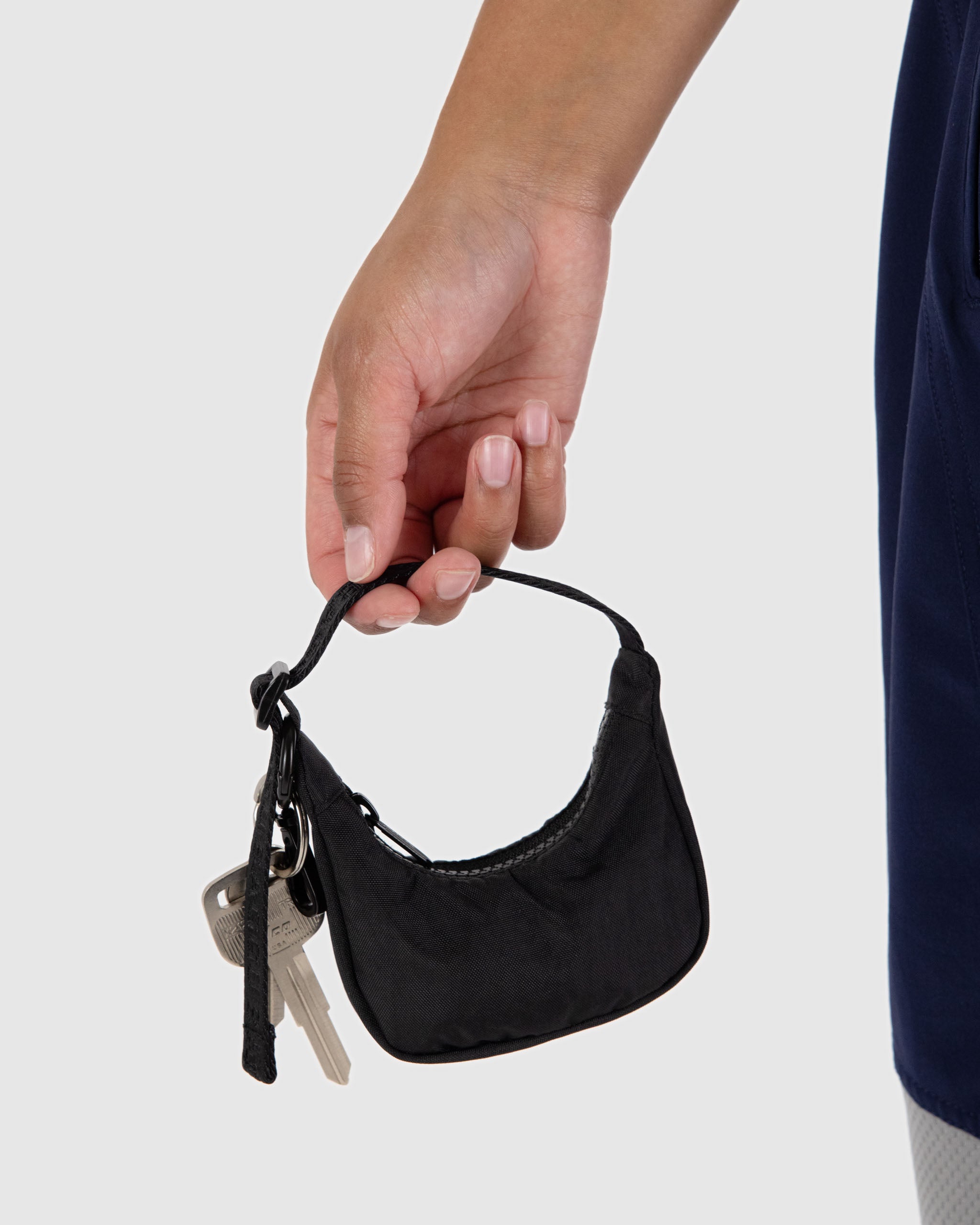 Black Crescent Bag Charm | BAGGU | Bag Charm