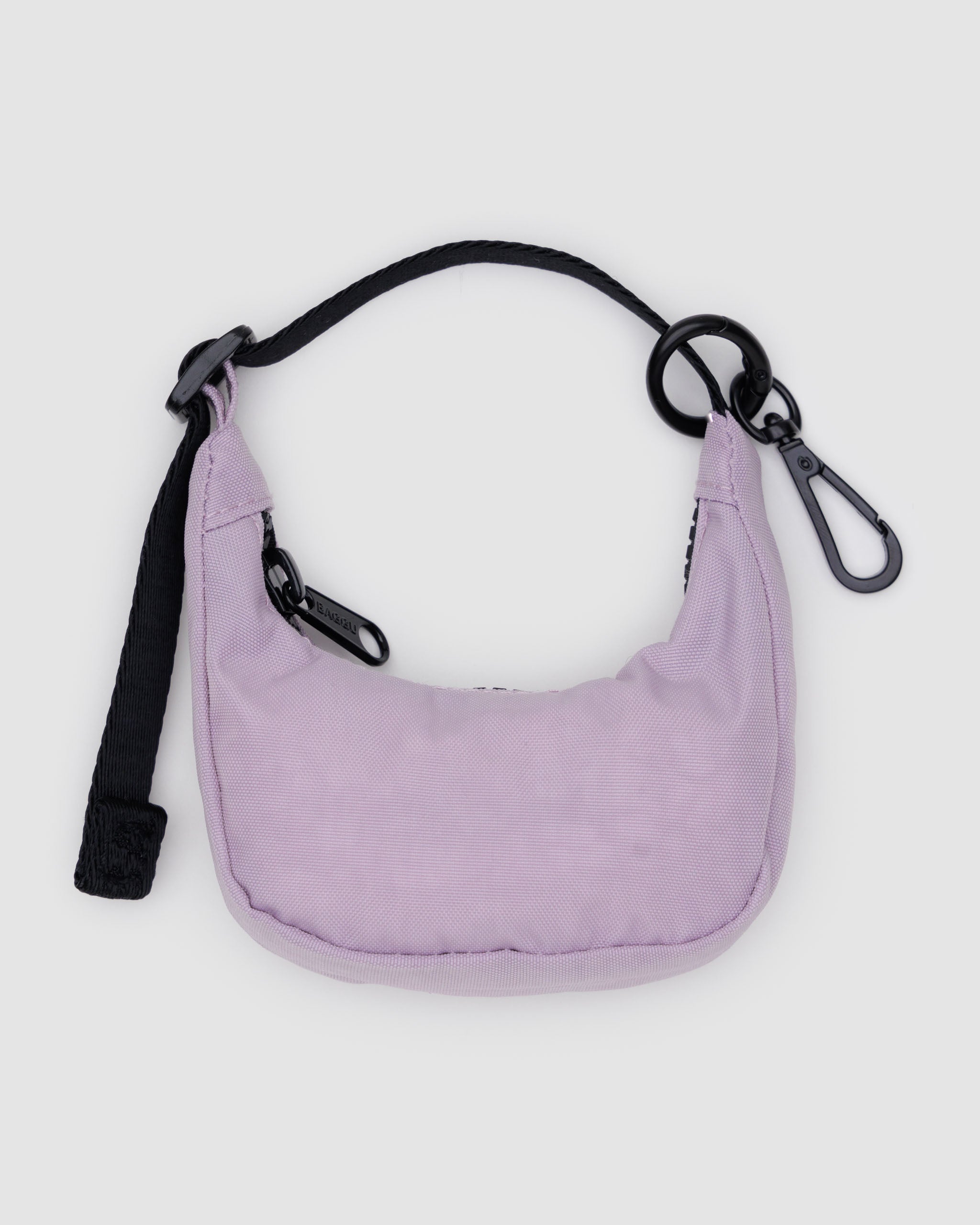 Dusty Pink Crescent Bag Charm | BAGGU | Bag Charm