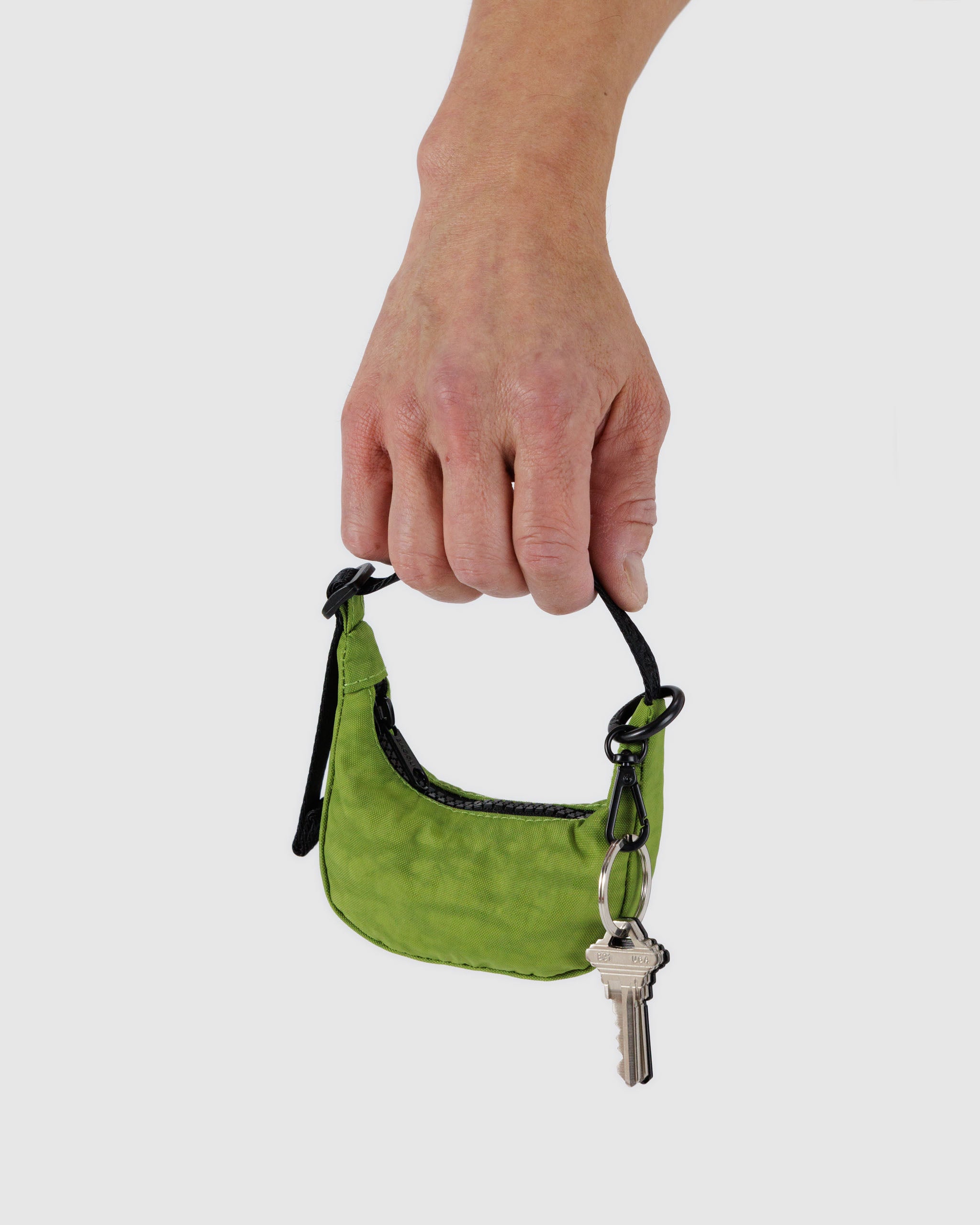 Green Juice Crescent Bag Charm | BAGGU | Bag Charm