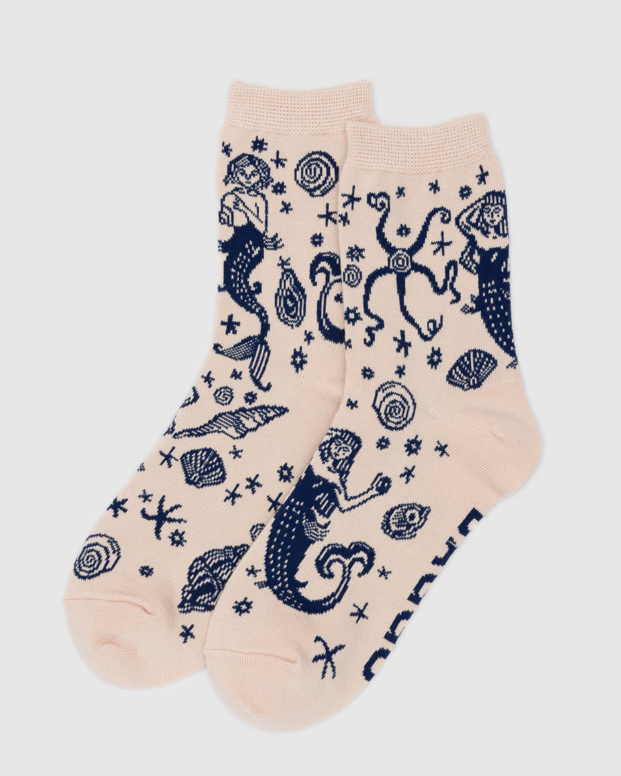 Mermaid Crew Sock | BAGGU | Socks