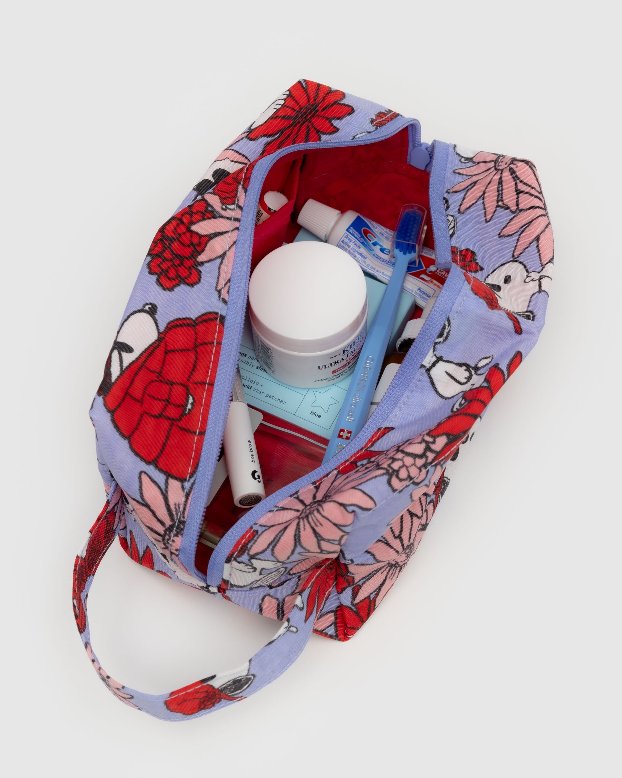 Floral Snoopy Dopp Kit | BAGGU | Toiletry + Washbag