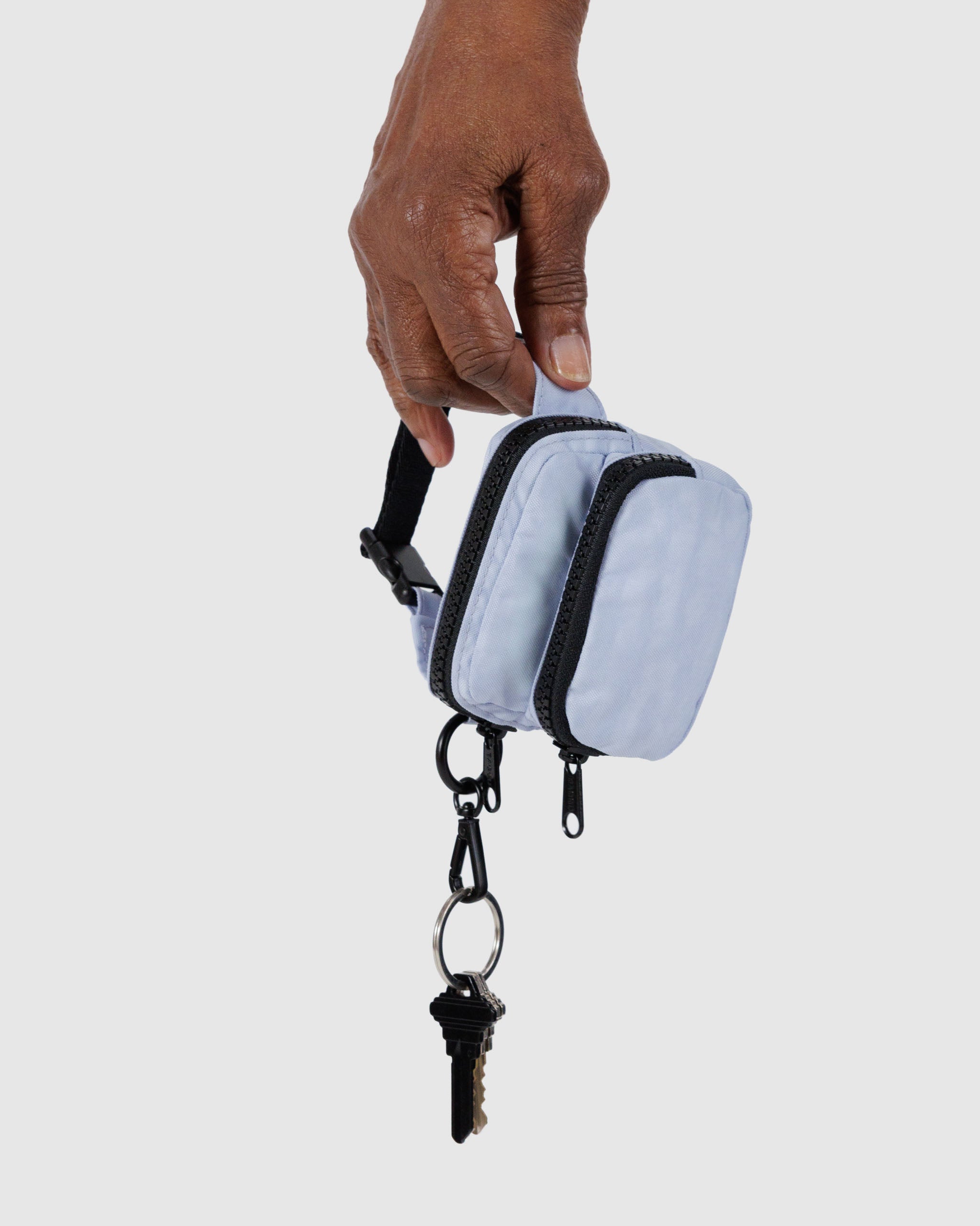 Lavender Grey Bum Bag / Fanny Pack Charm | BAGGU | Bag Charm