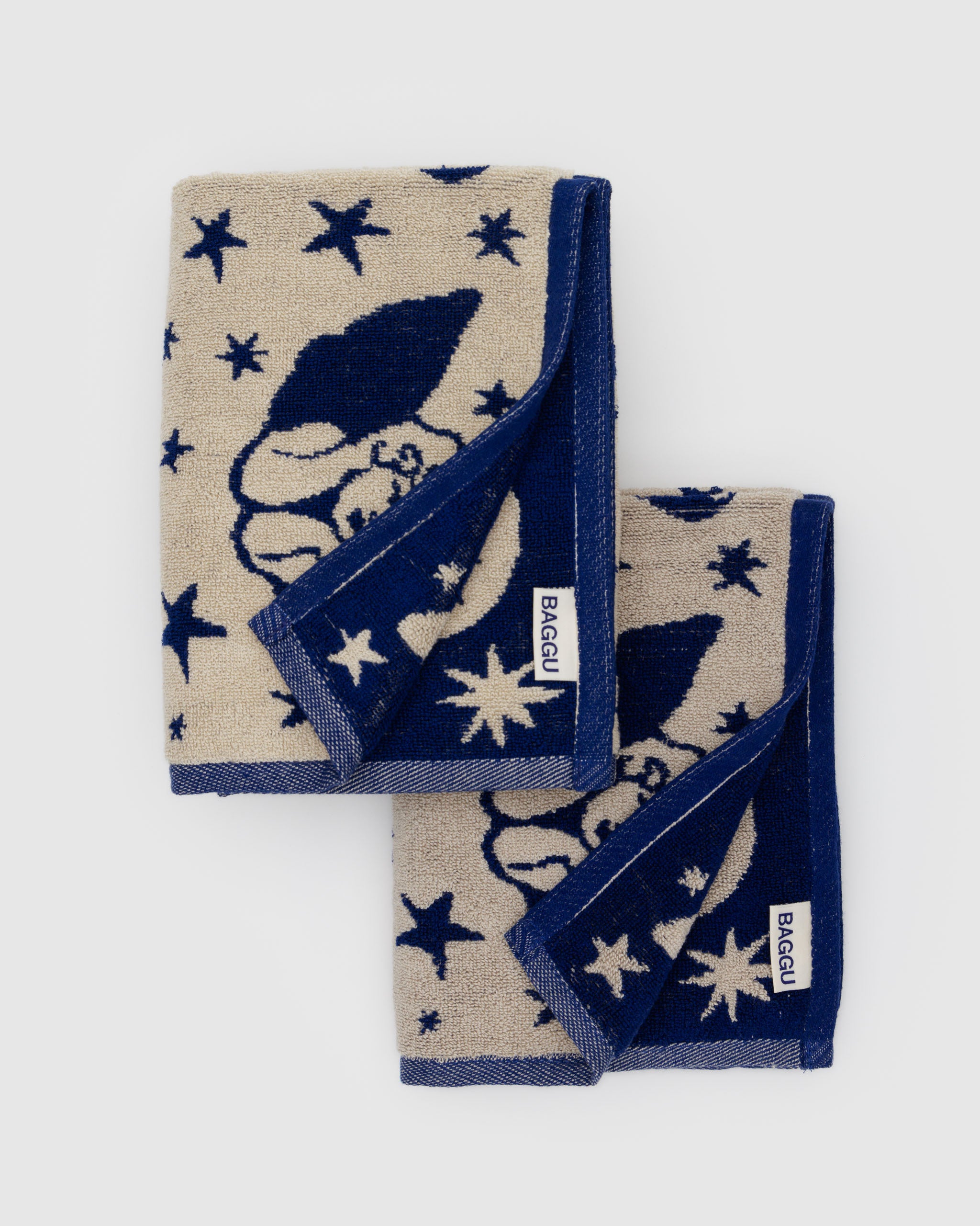 Cherub Bows Hand Towel Set Of Two | BAGGU | Towels