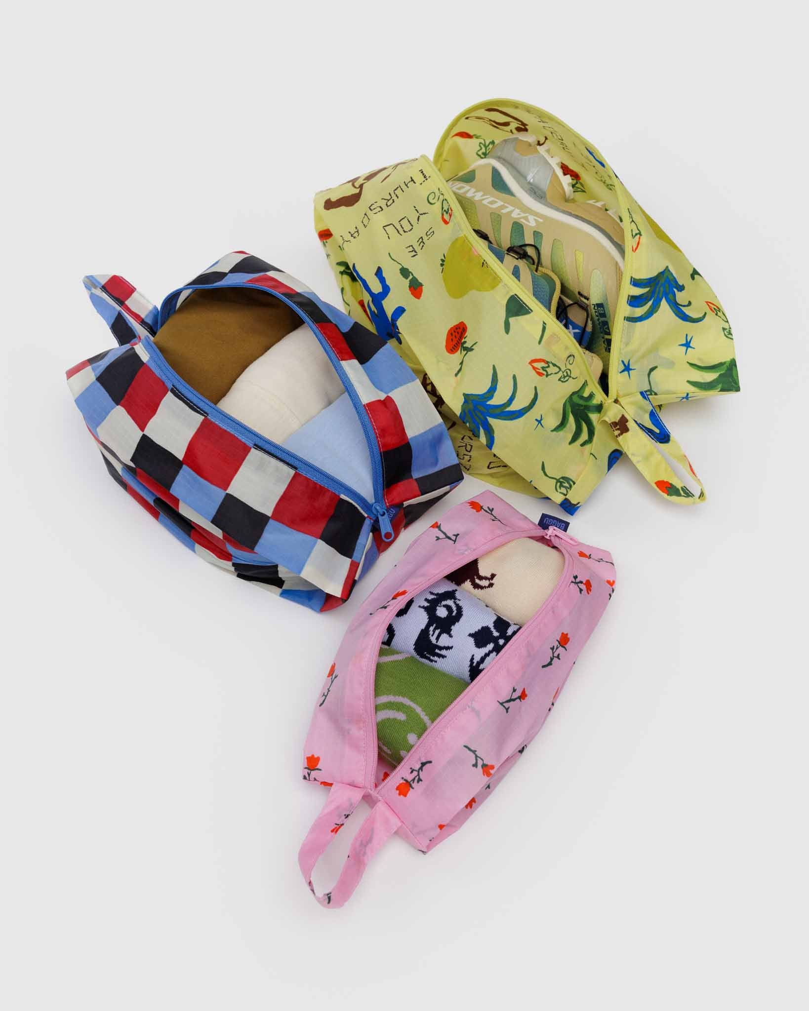 BAGGU Painted Prairie 3d zip set | BAGGU | Packing + Organisation