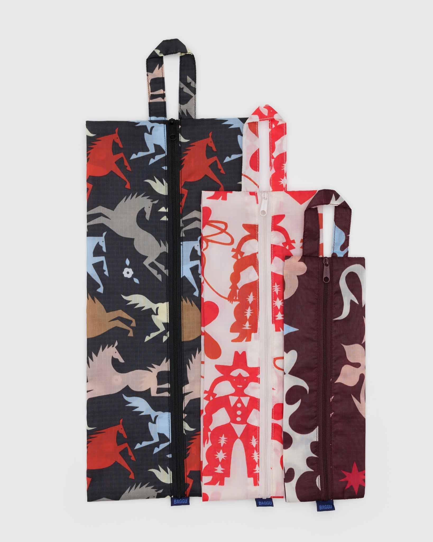 BAGGU Western Cut-Outs 3d zip set | BAGGU | Packing + Organisation