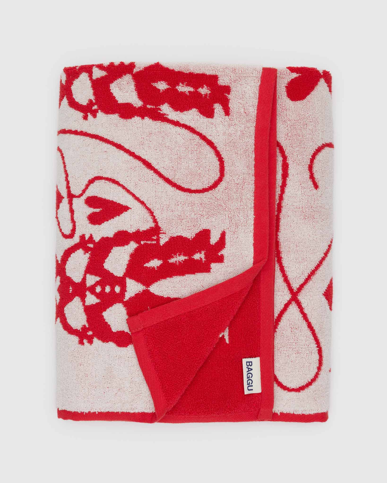 Cowgirl Bath Towel | BAGGU | Towels
