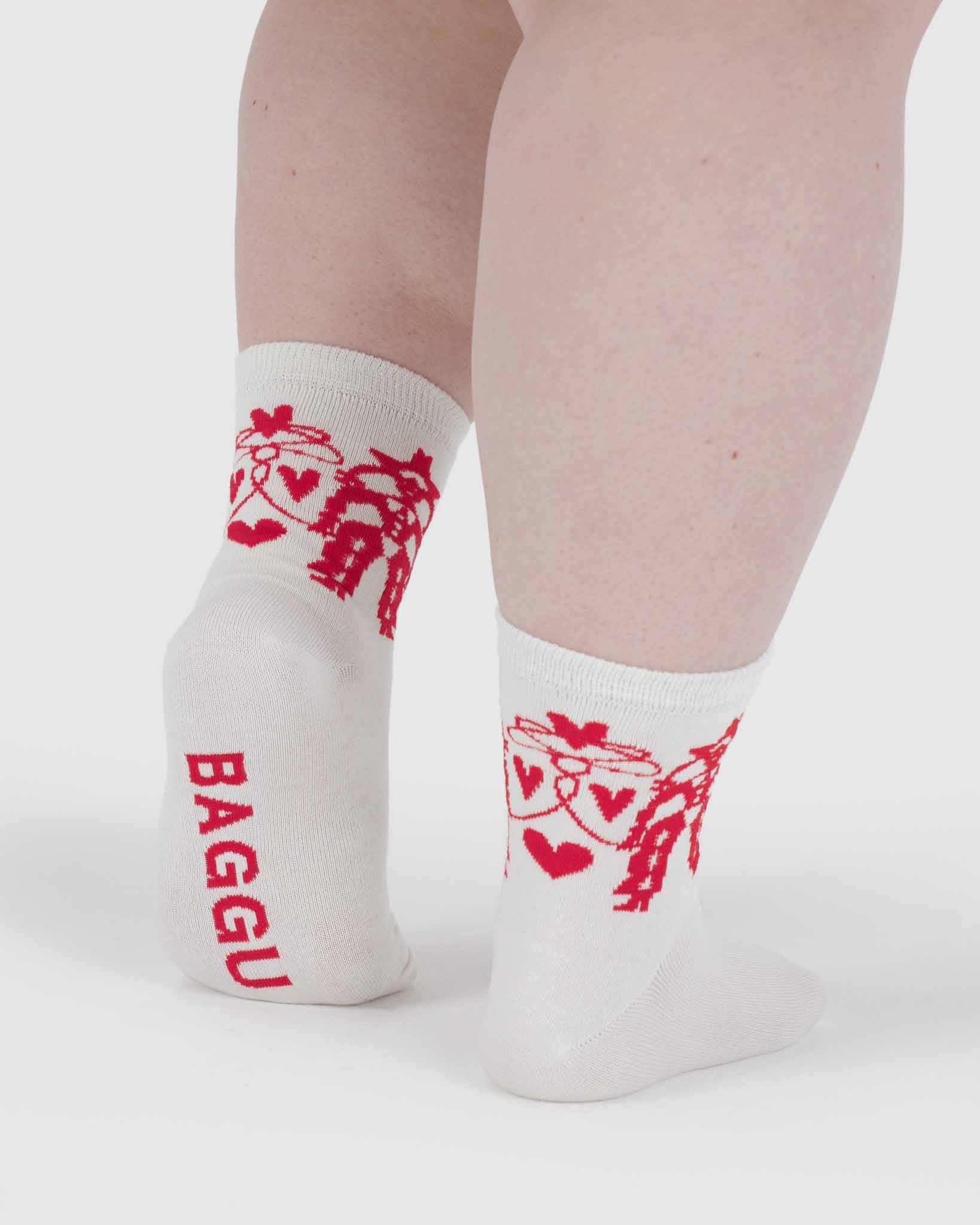 BAGGU Cowgirl crew sock | BAGGU | Socks