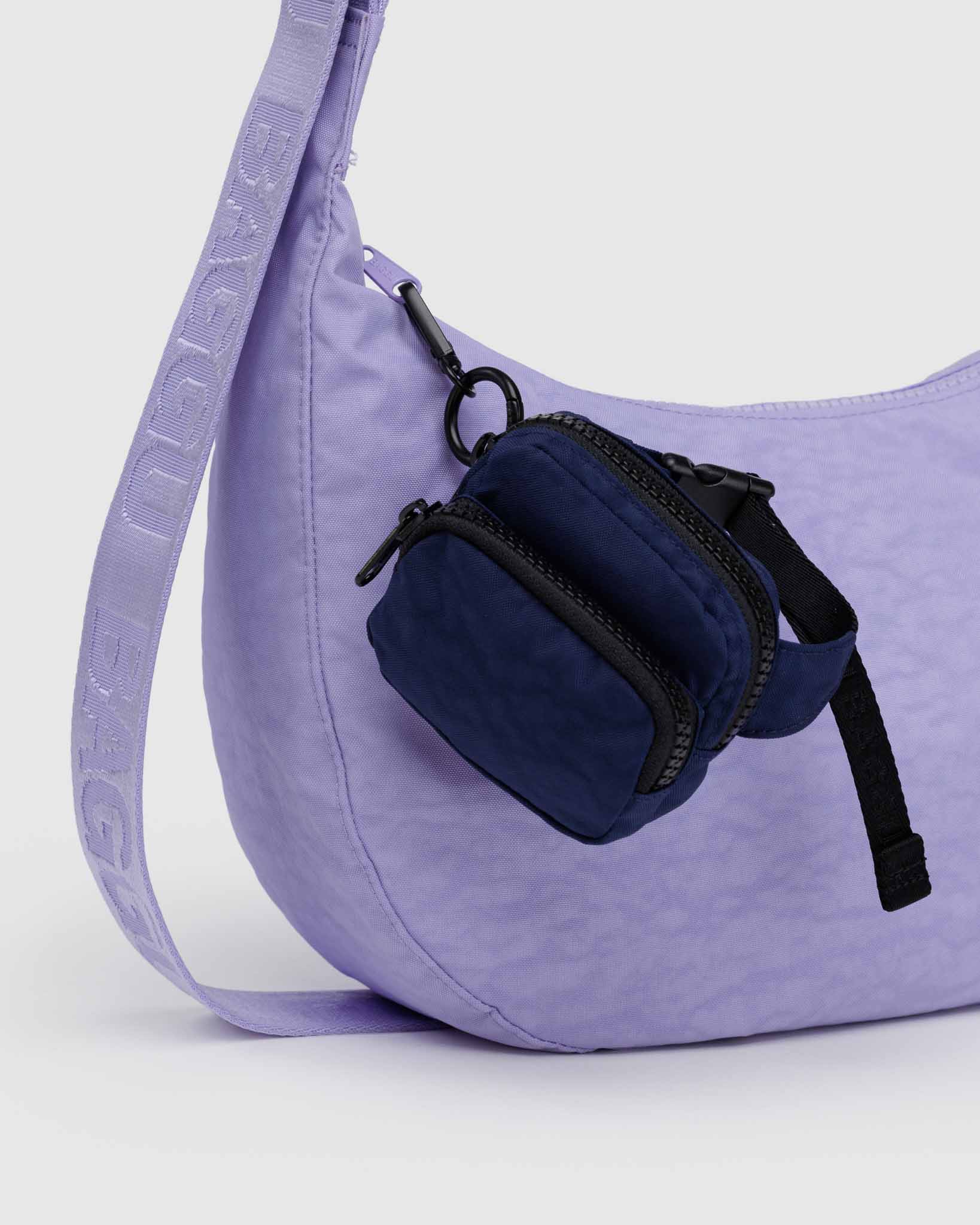 Navy Bum Bag / Fanny Pack Charm BAGGU | BAGGU | Bag Charm