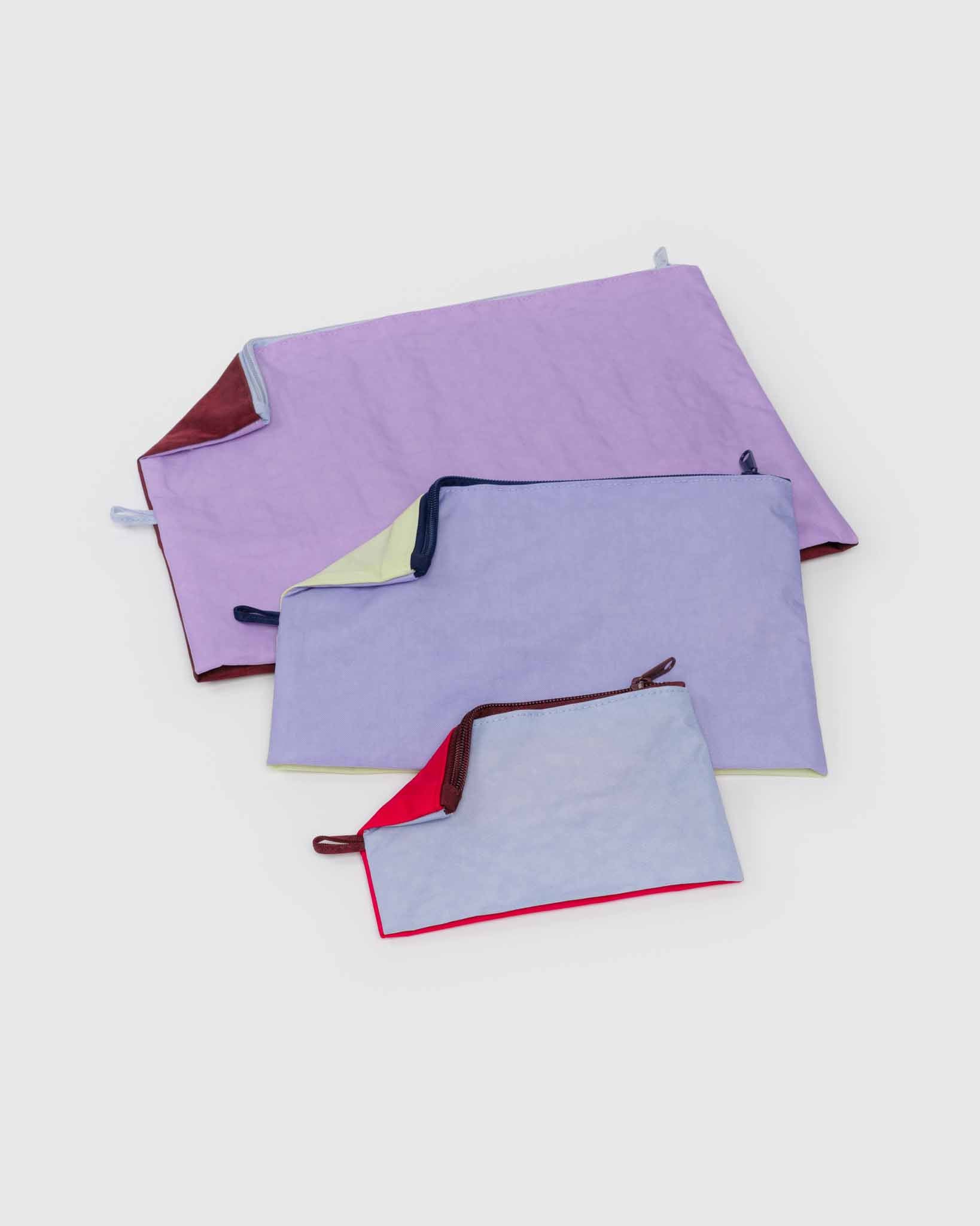 BAGGU Kaleidoscope Mix go pouch set