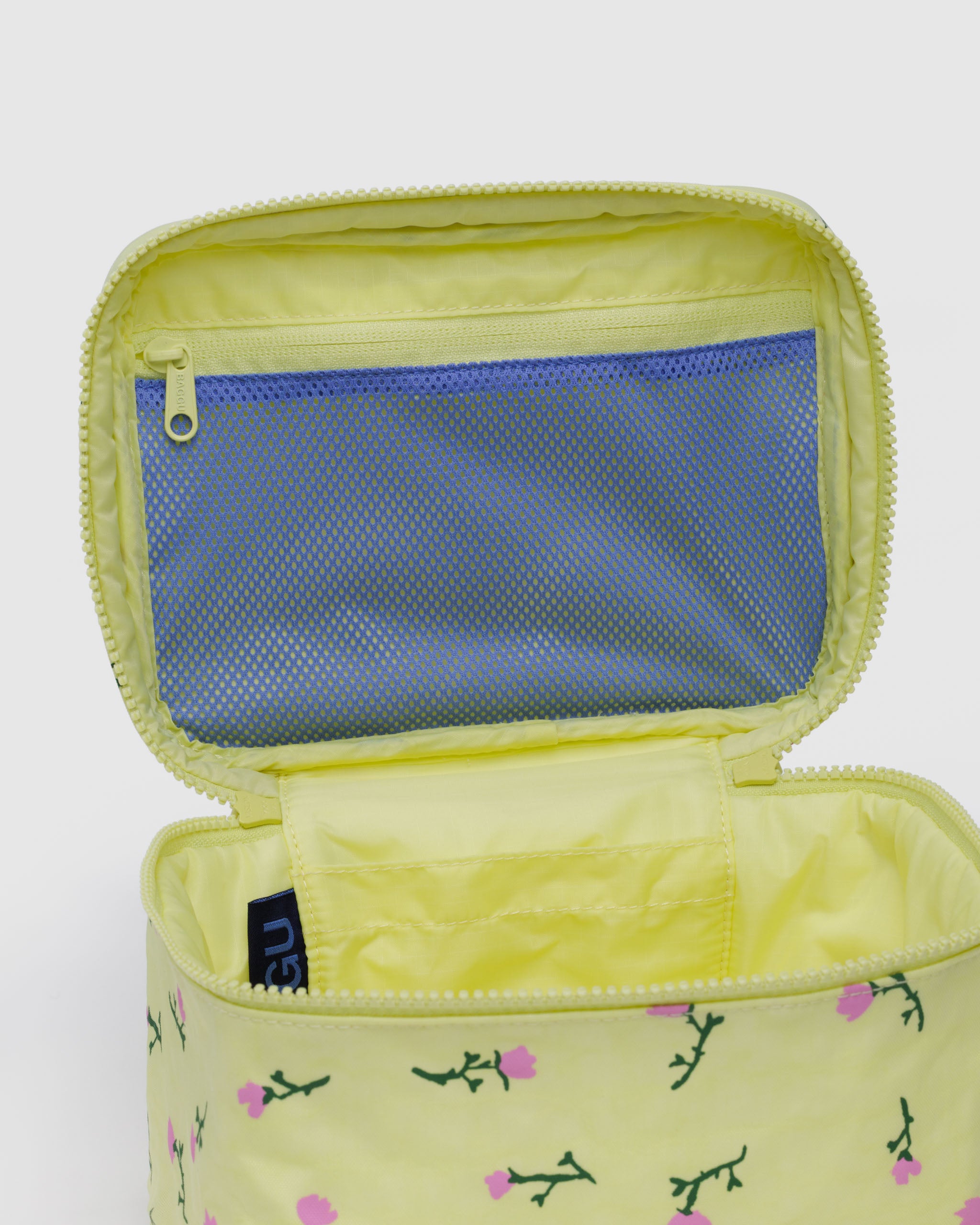 BAGGU Painted Wildflower large cosmetic case | BAGGU | Cosmetic + Toiletry Bags