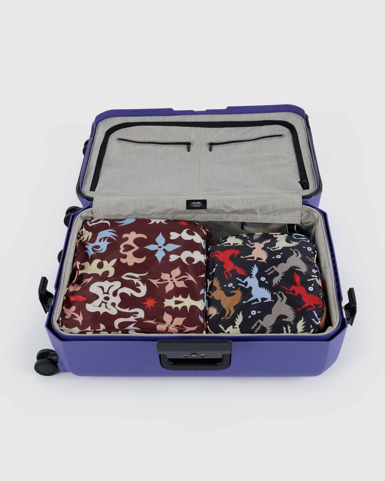 BAGGU Western Cut-Outs Large Packing Cube Set | BAGGU | Packing + Organisation