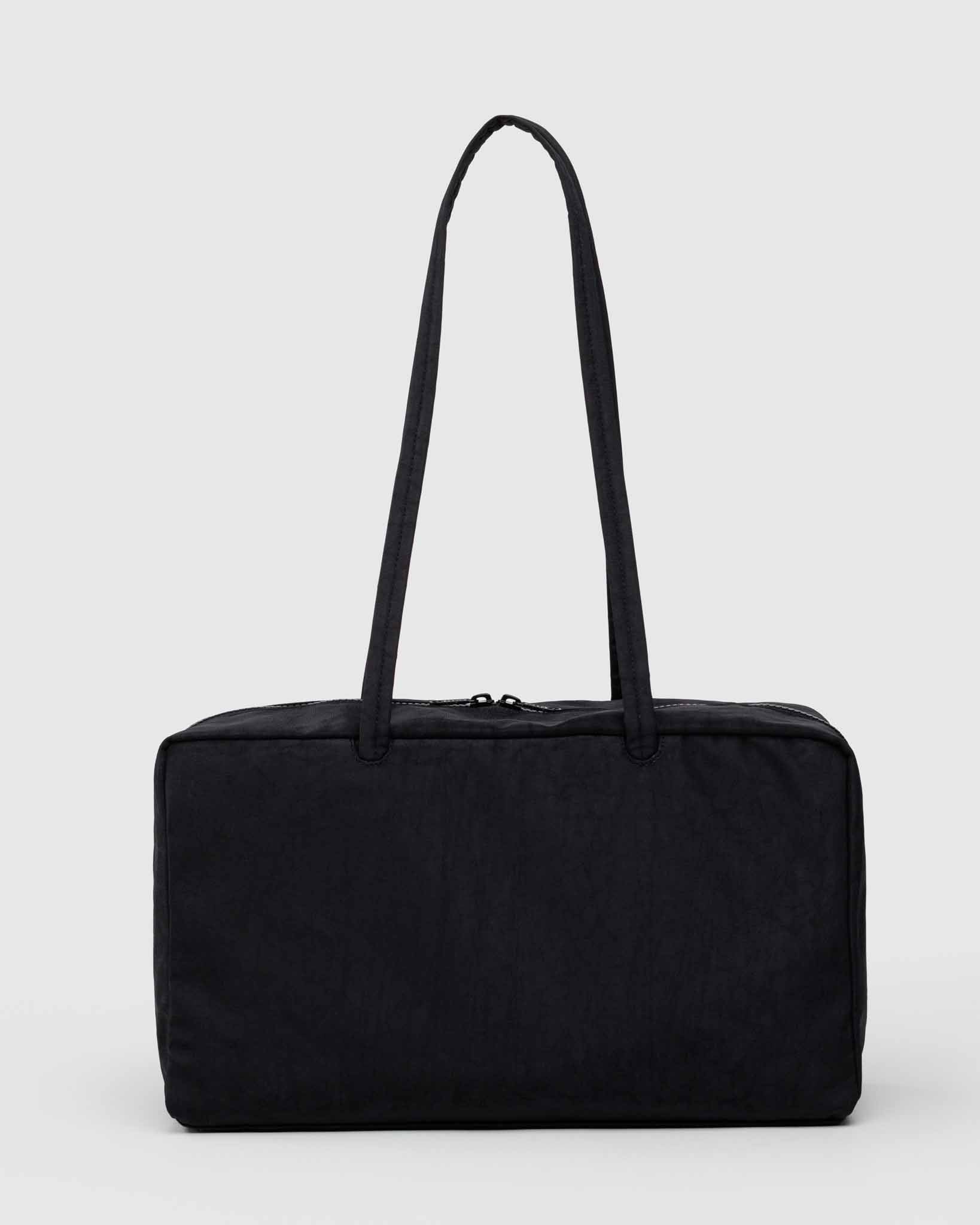 Western Appliqué Medium Nylon Bowler Bag | BAGGU | Shoulder Bag