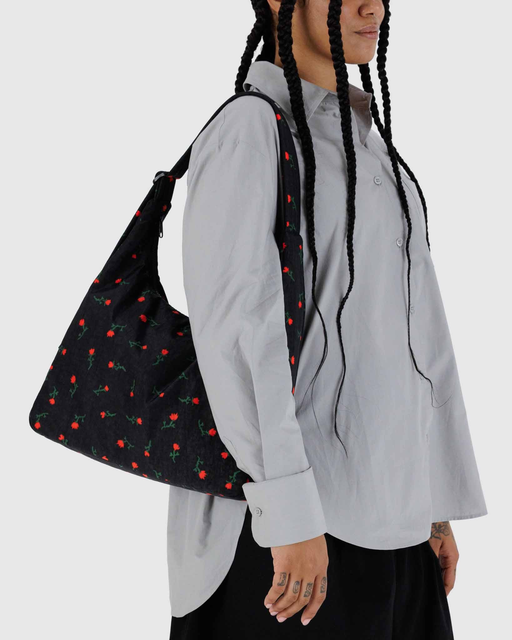 BAGGU Painted Wildflower nylon shoulder bag | BAGGU | Shoulder Bag