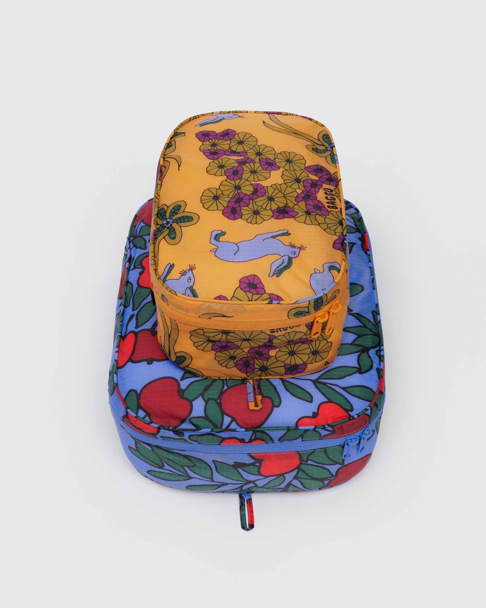 BAGGU Night Orchard packing cube set | BAGGU | Packing + Organisation
