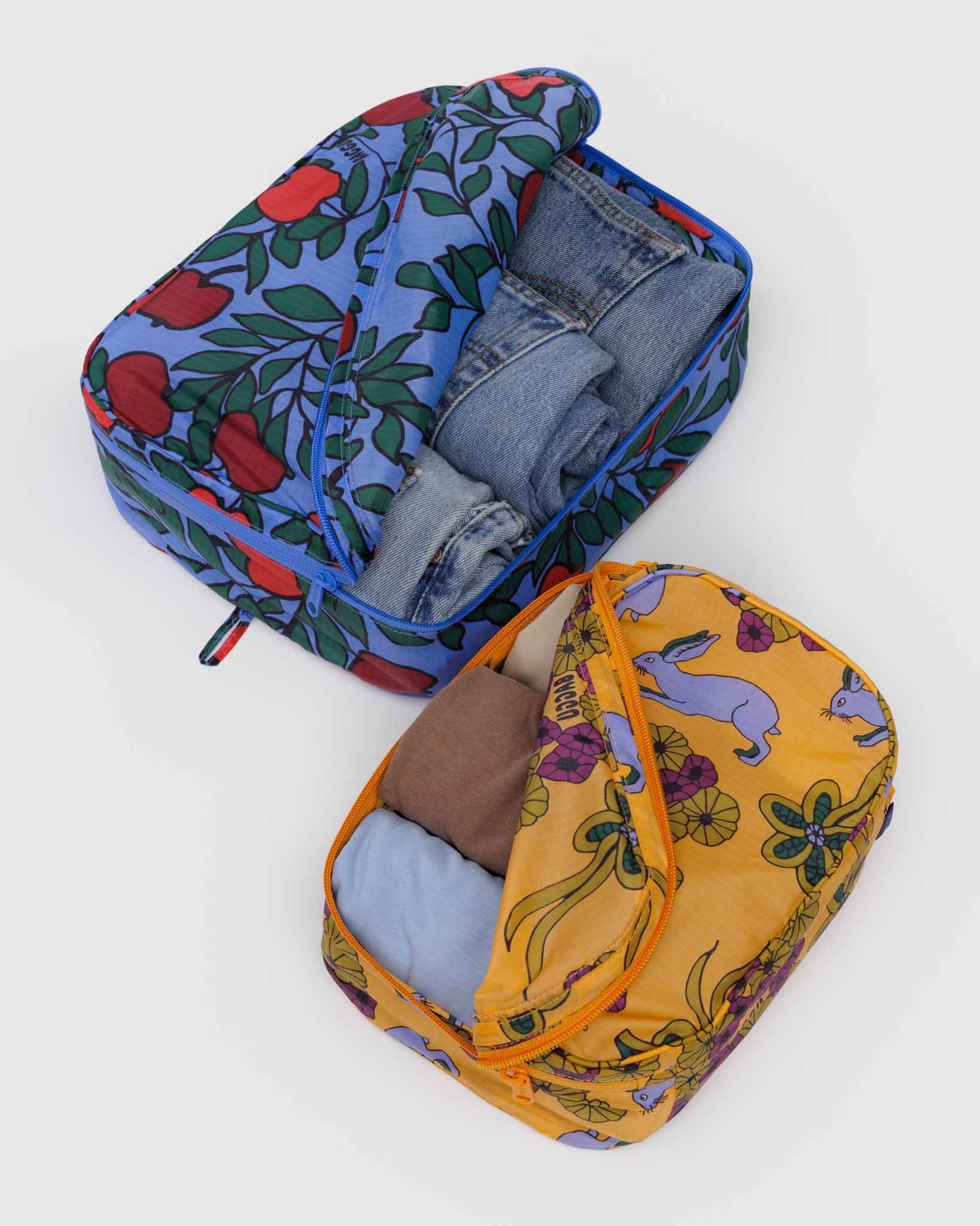 BAGGU Night Orchard packing cube set | BAGGU | Packing + Organisation