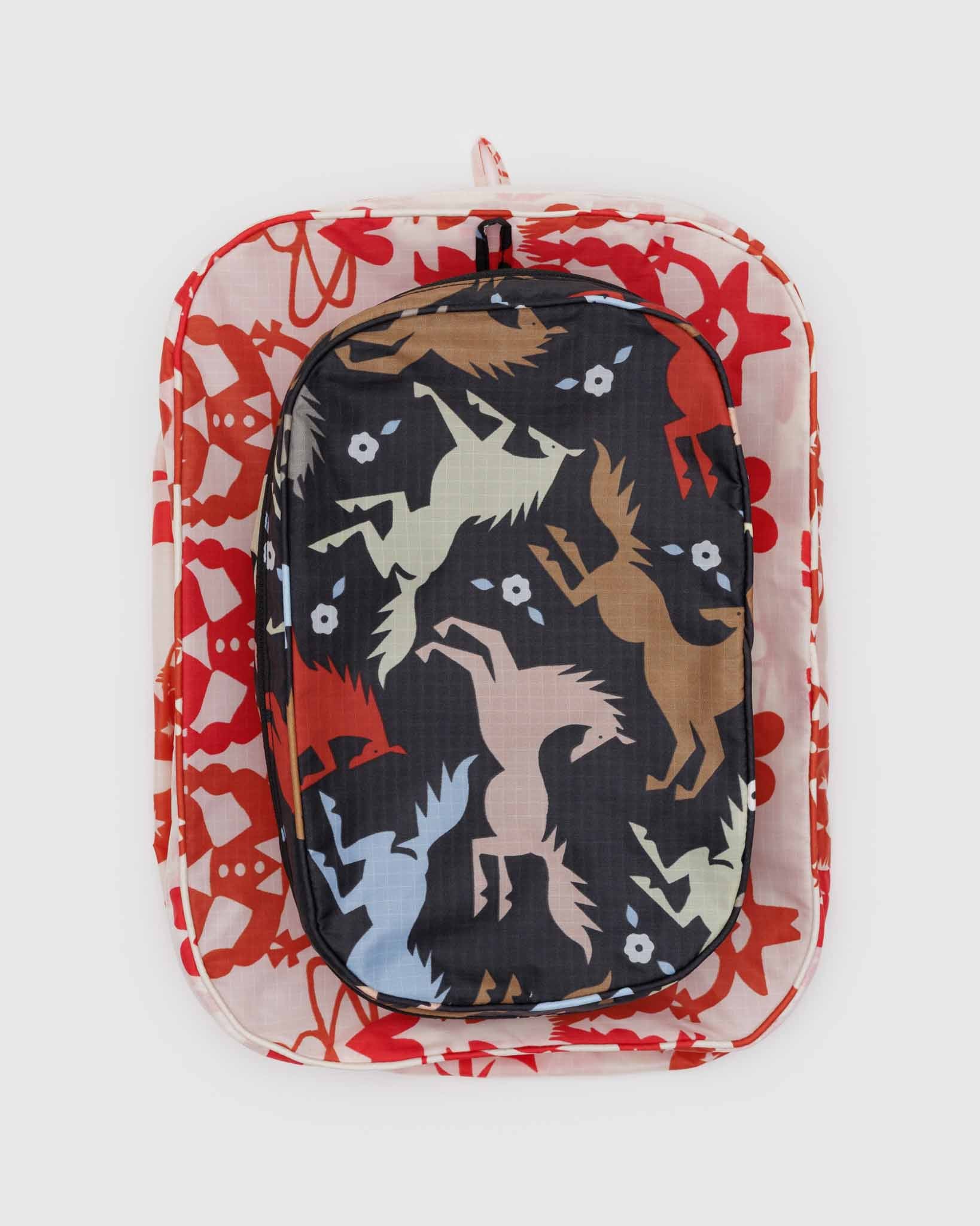BAGGU Western Cut-Outs packing cube set | BAGGU | Packing + Organisation