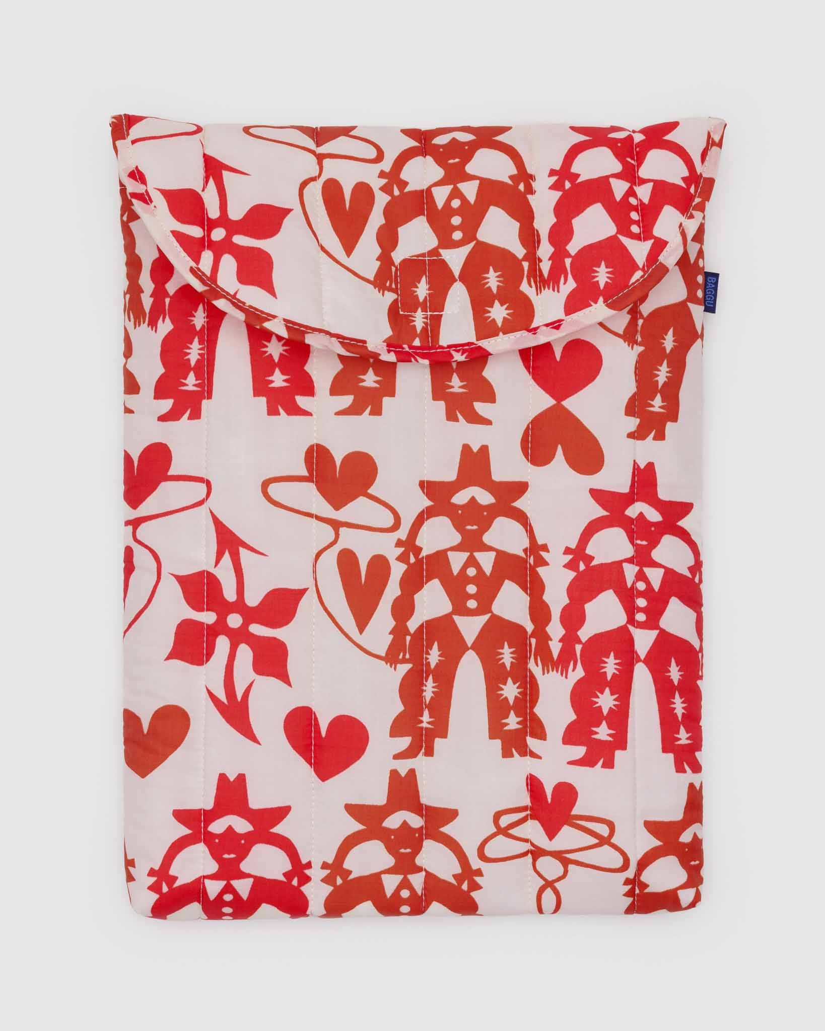 BAGGU Cowgirl puffy laptop sleeve 16" | BAGGU | Laptop + Tablet Sleeves