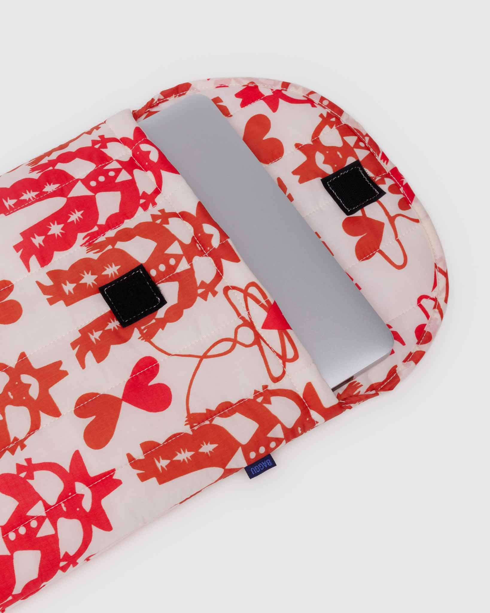 BAGGU Cowgirl puffy laptop sleeve 16" | BAGGU | Laptop + Tablet Sleeves