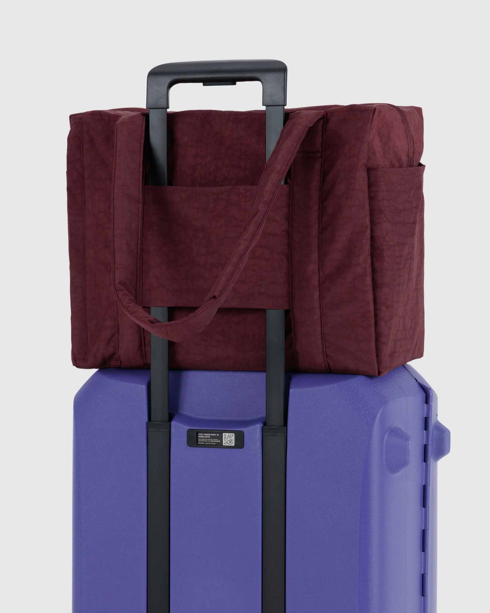 BAGGU Mahogany small cloud carry-on | BAGGU | Shopping Tote