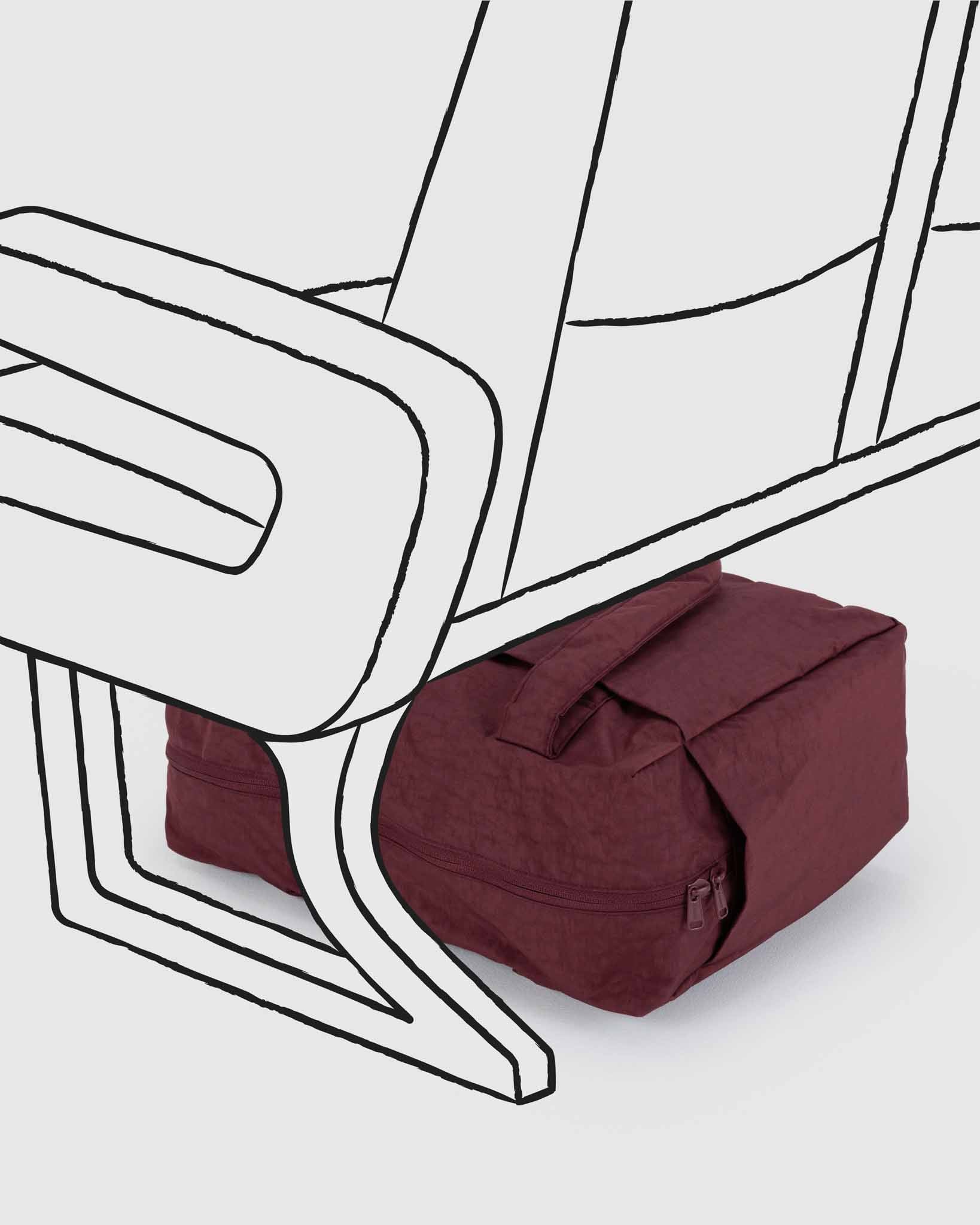 BAGGU Mahogany small cloud carry-on | BAGGU | Shopping Tote