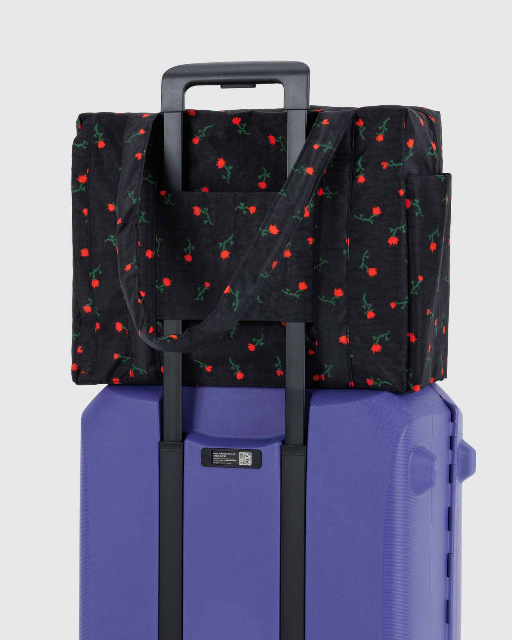 BAGGU Painted Wildflower small cloud carry-on | BAGGU | Travel Bag