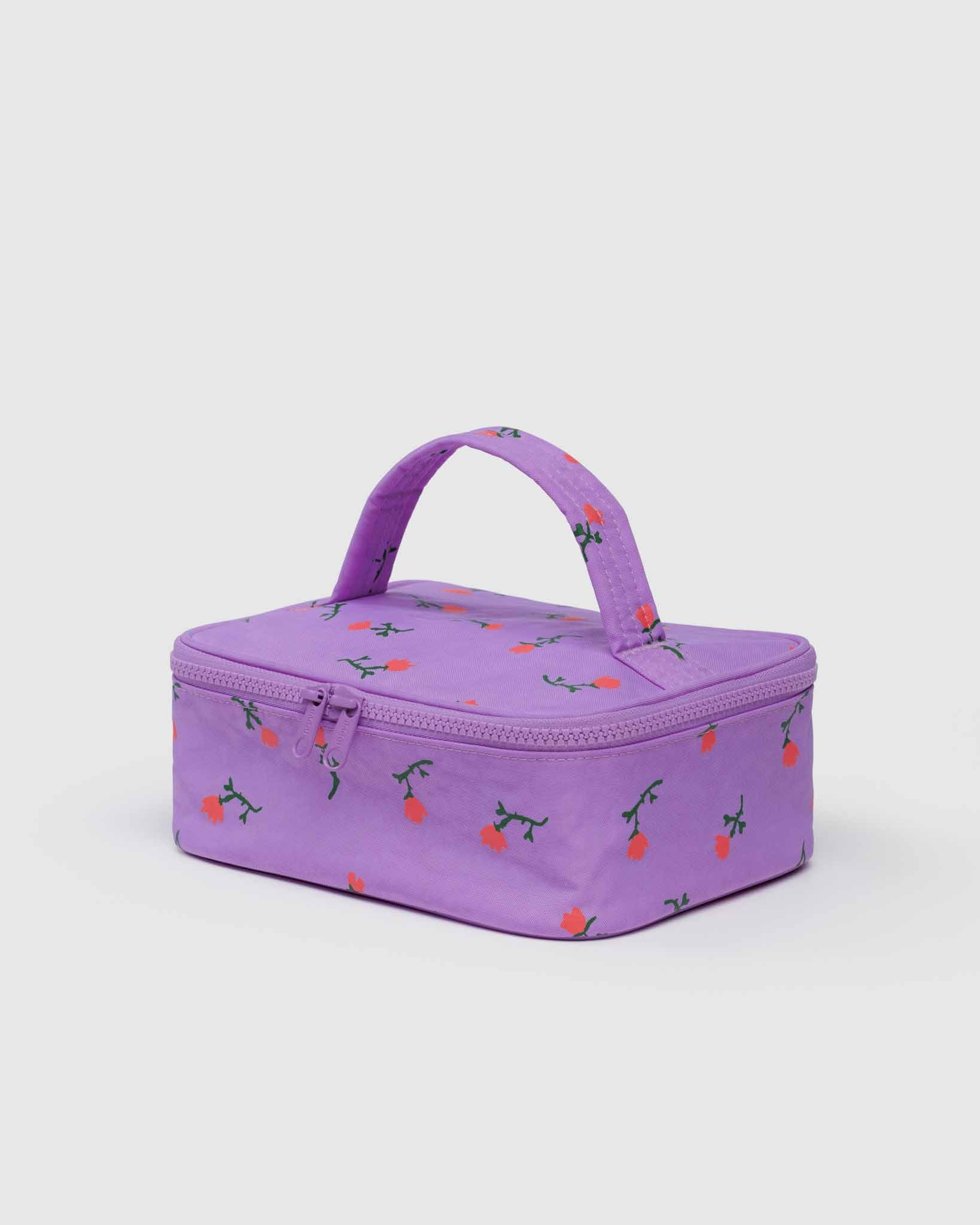 Painted Wildflower small cosmetic case BAGGU | BAGGU | Cosmetic + Toiletry Bags