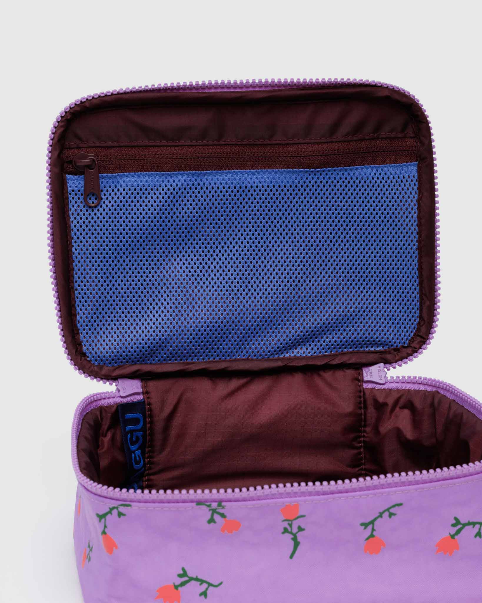Painted Wildflower small cosmetic case BAGGU | BAGGU | Cosmetic + Toiletry Bags