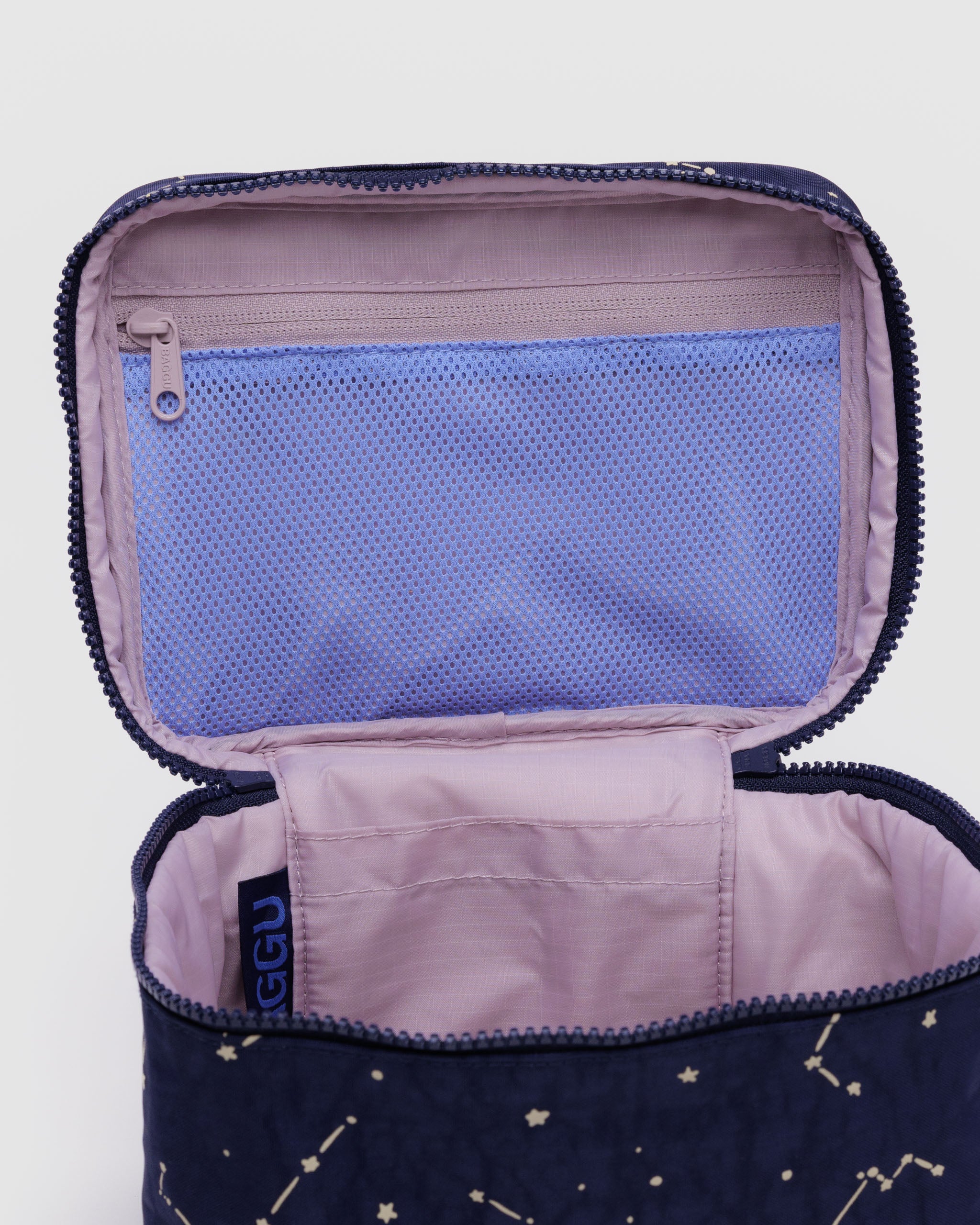 Constellation Midnight Large Cosmetic Case | BAGGU | Cosmetic + Toiletry Bags