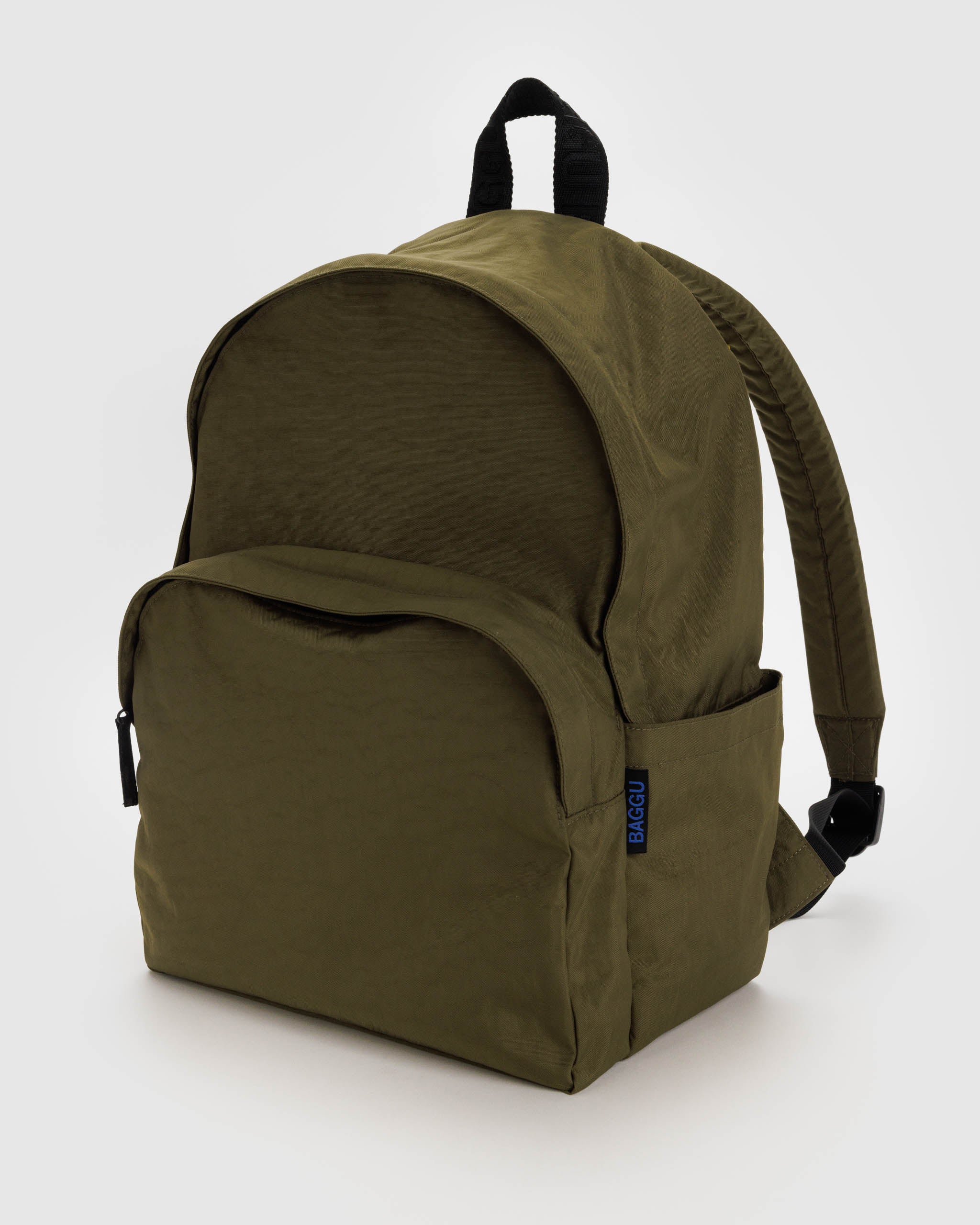 Seaweed Large Recycled Nylon Backpack | BAGGU | Backpack