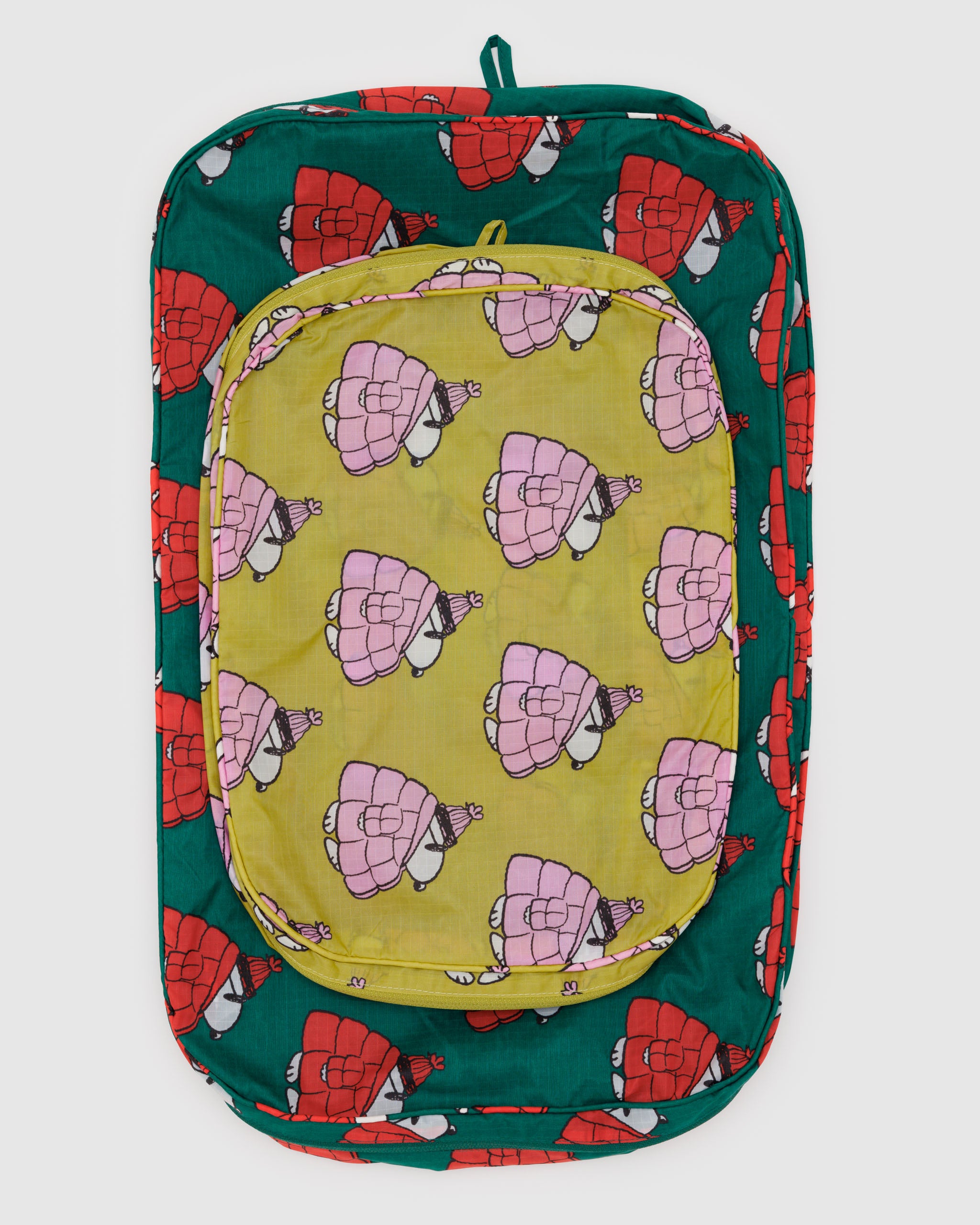 Puffer Snoopy Large Packing Cube Set | BAGGU | Packing + Organisation