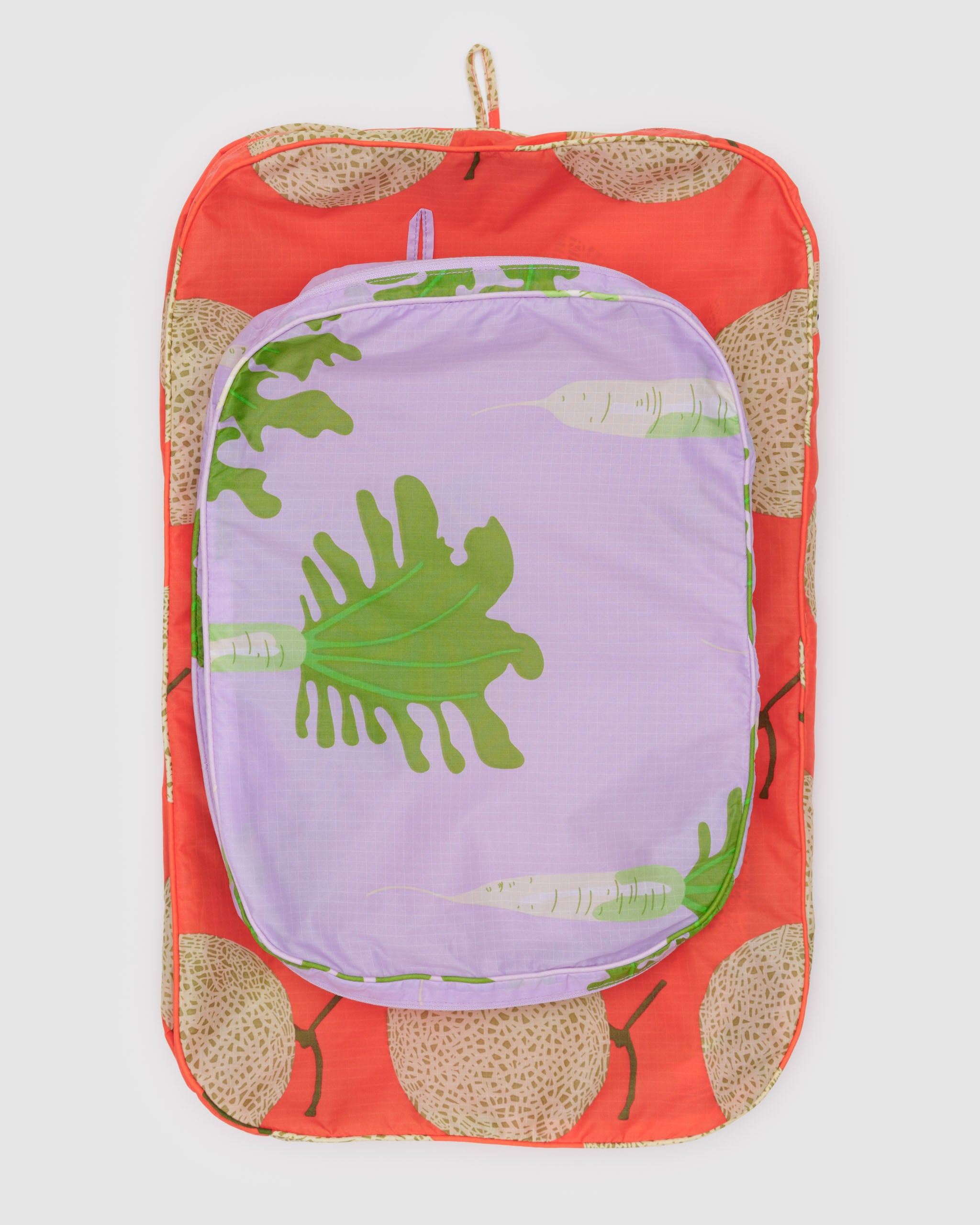 Japanese Produce Large Packing Cube Set | BAGGU | Packing + Organisation