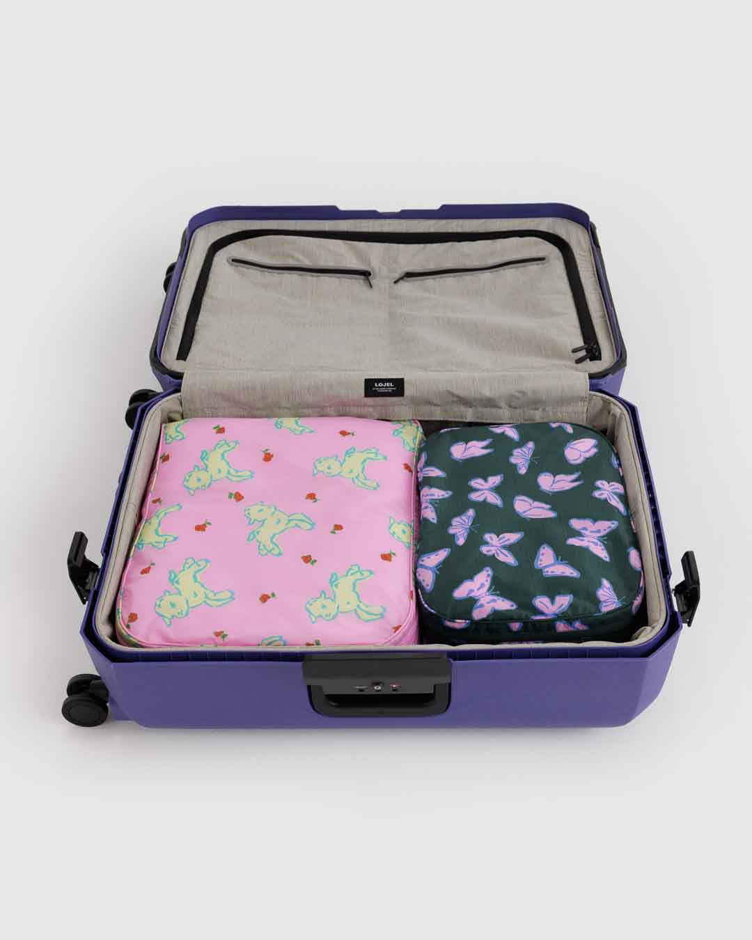 Spring Animals Large Packing Cube Set