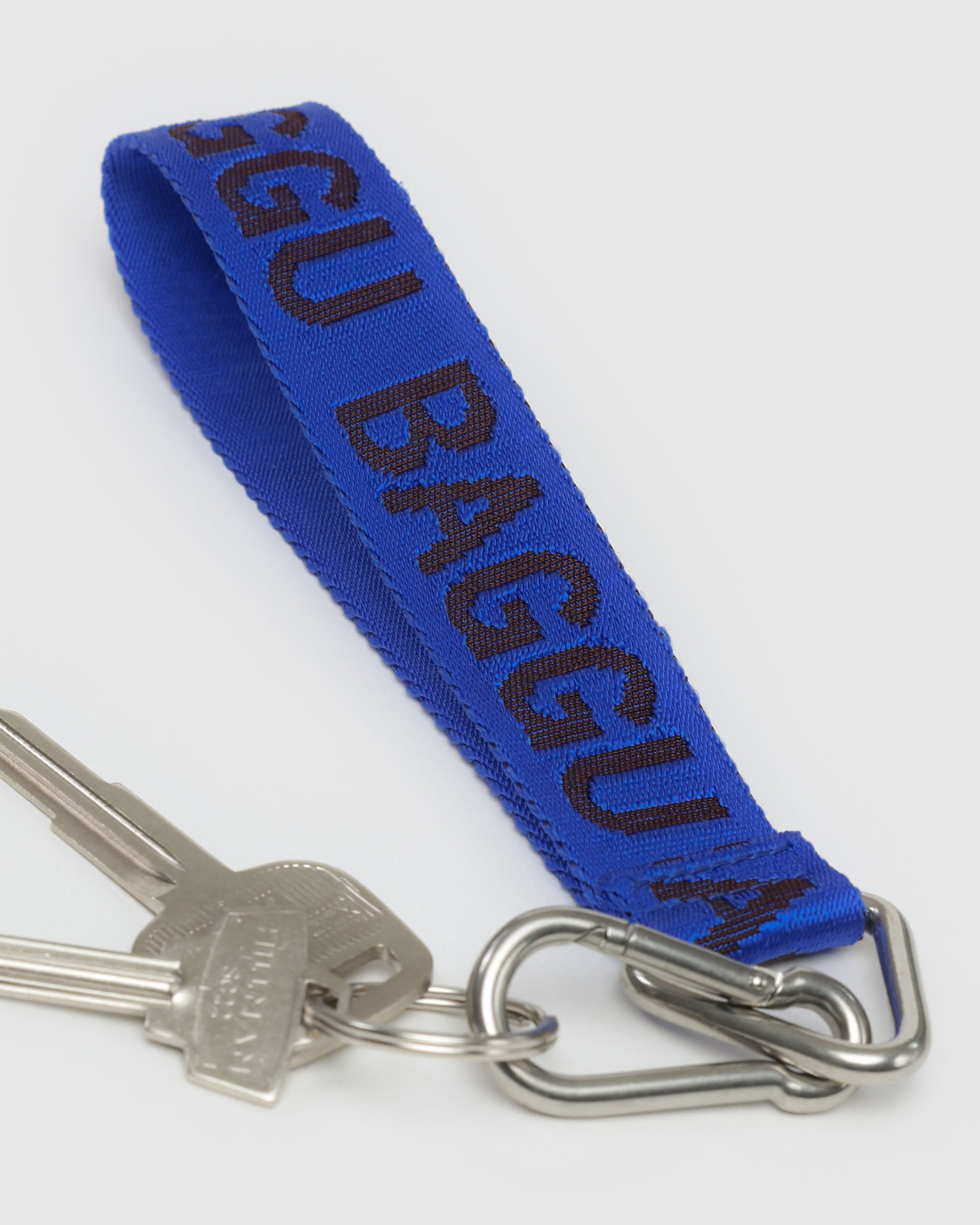 Cobalt Logo Keychain | BAGGU | Keychains + Key Rings